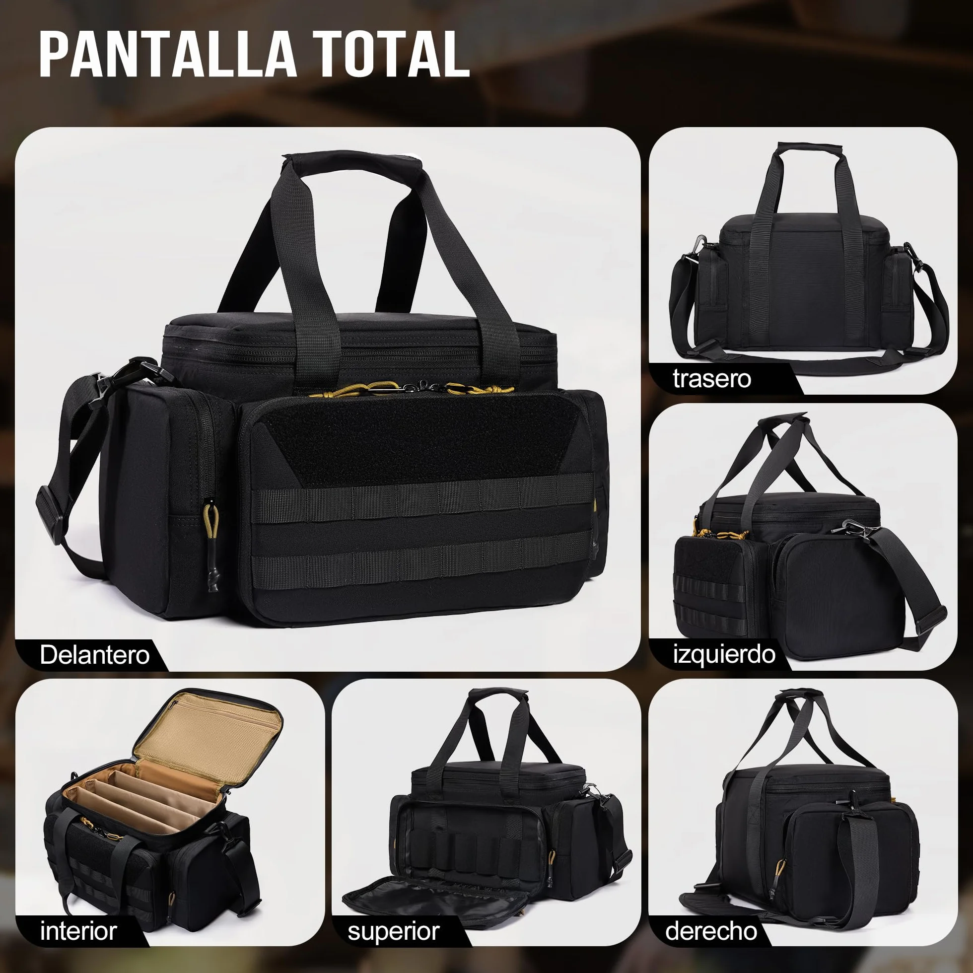 OneTigris Range Bag Tactical Gun Bag for Hunting Shooting Fishing Hiking