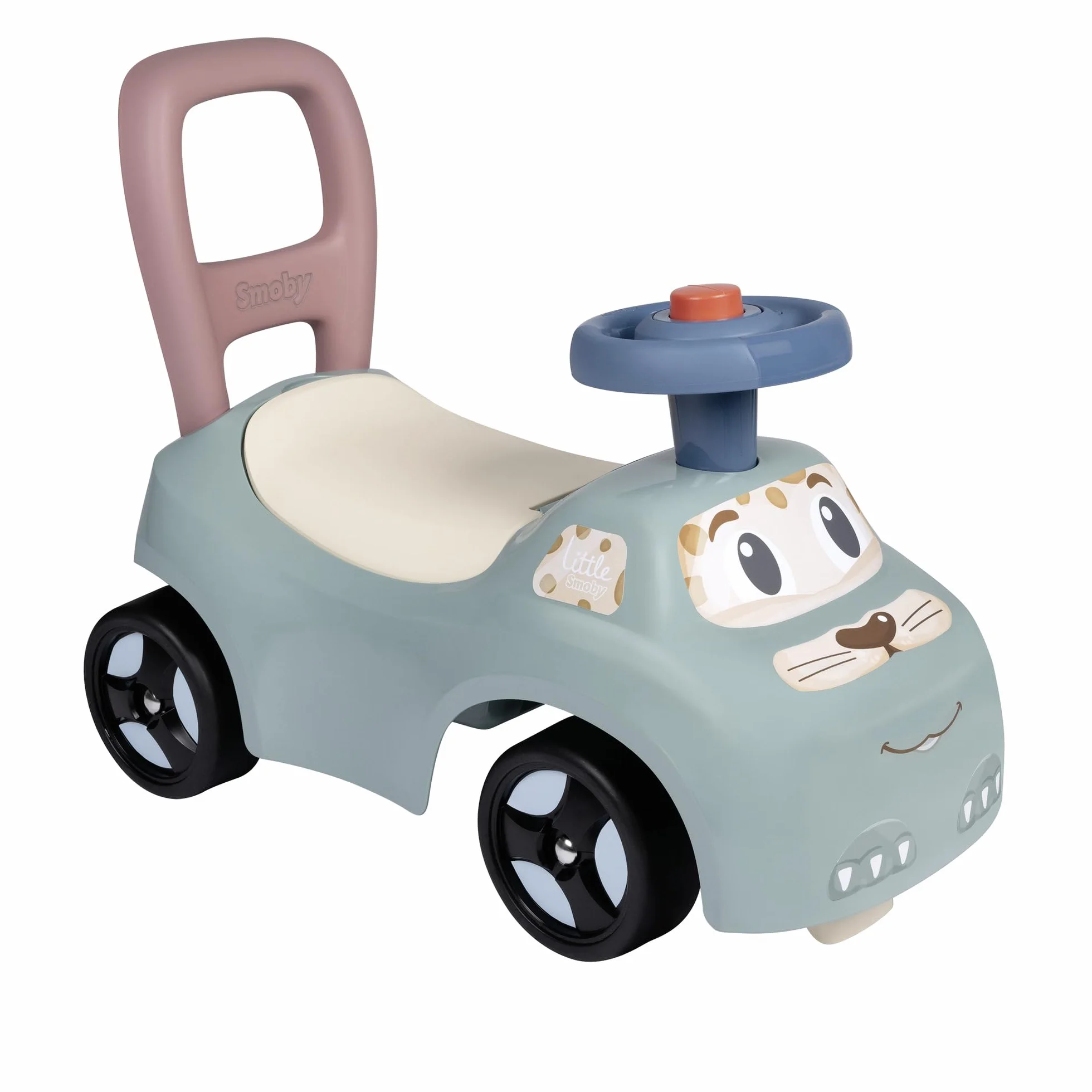 Little Smoby Mi Primer Coche Correpasillos Vehículo Infantil Compartimento portaobjetos Antivuelco Interior Exterior