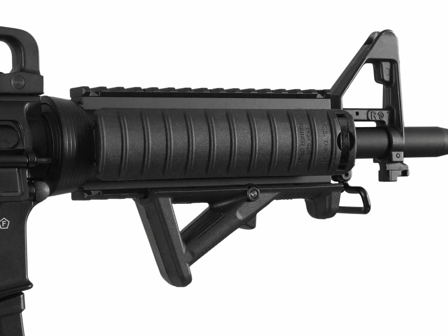 CYMA Empuñadura frontal negro Weaver 20-23mm