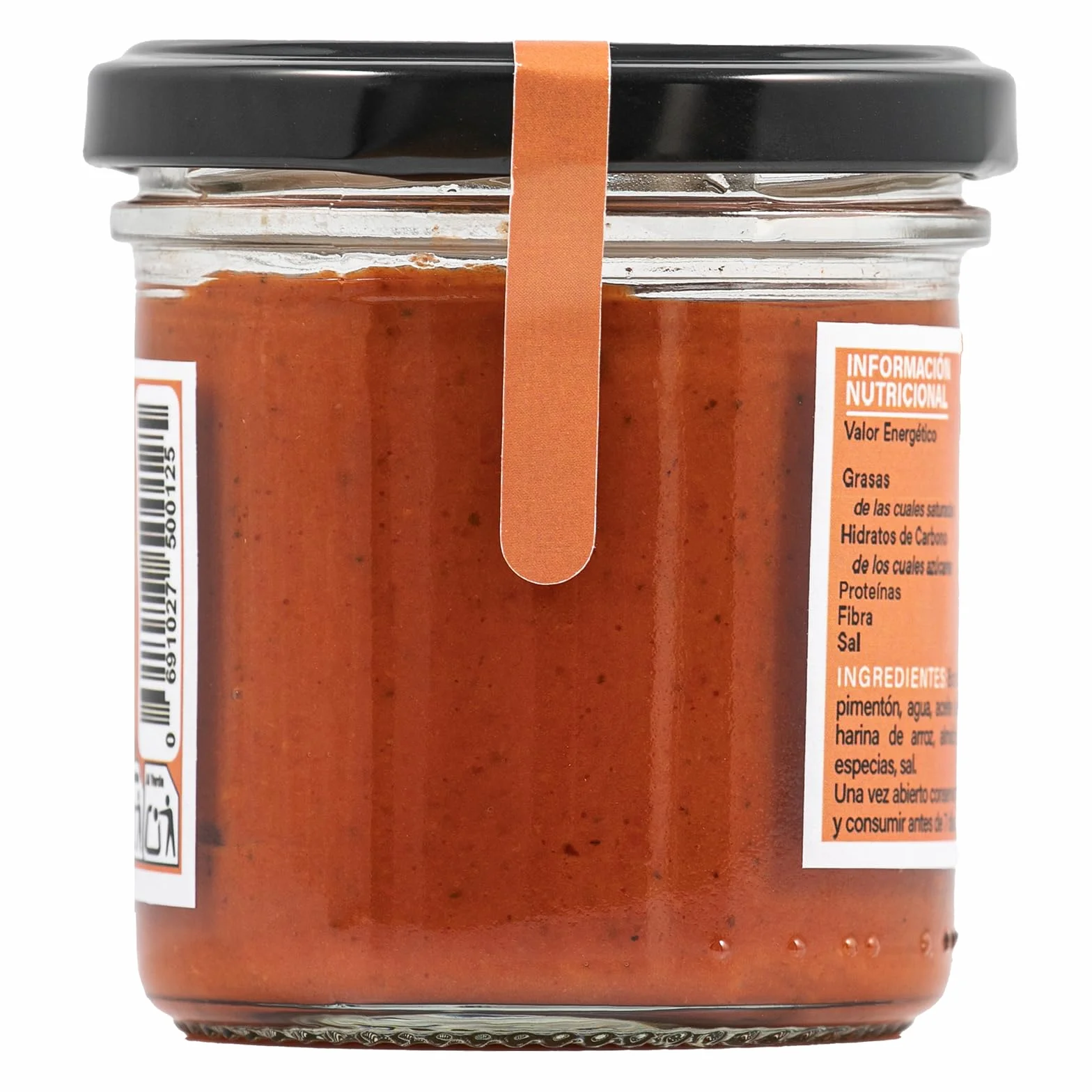 Paté Vegetal Sabor Sobrasada | Untable Vegano Bajo en Calorías con Aceite de Oliva | Sin Alérgenos, Ideal para Deportistas | Gimme Sabor 130g