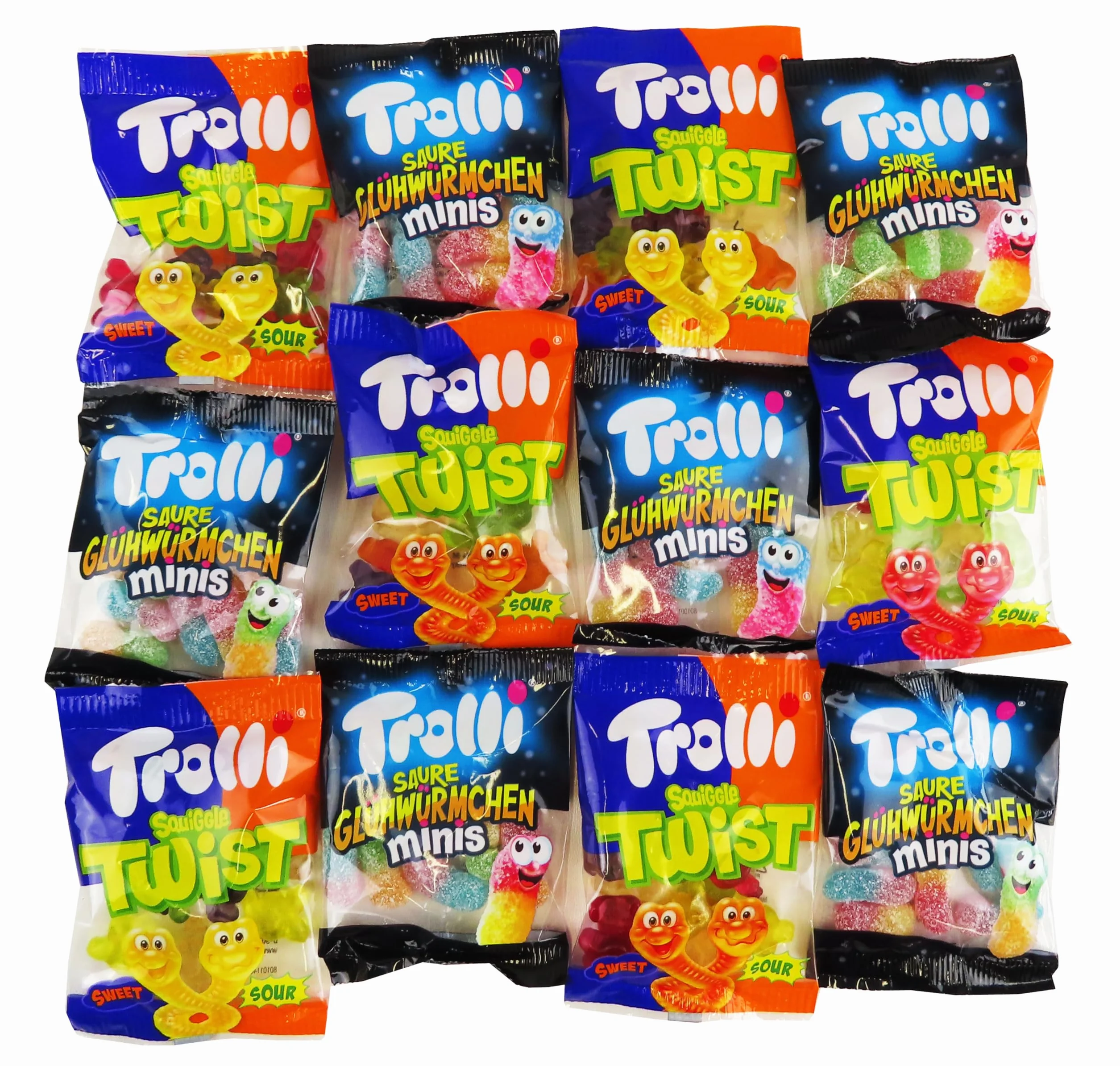CAPTAIN PLAY Mix de Dulces y Chocolatinas en Formato mini, 210 Piezas en Paquete individual, para Cumpleaños de Niñoscon con 6 Niños, Bolsa con 937g