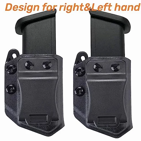 Táctico IWB/OWB Cargador de Doble Pila para Pistola 9mm .40 G1ock CZ S&W H&K Sig P365 Airsoft Hunting