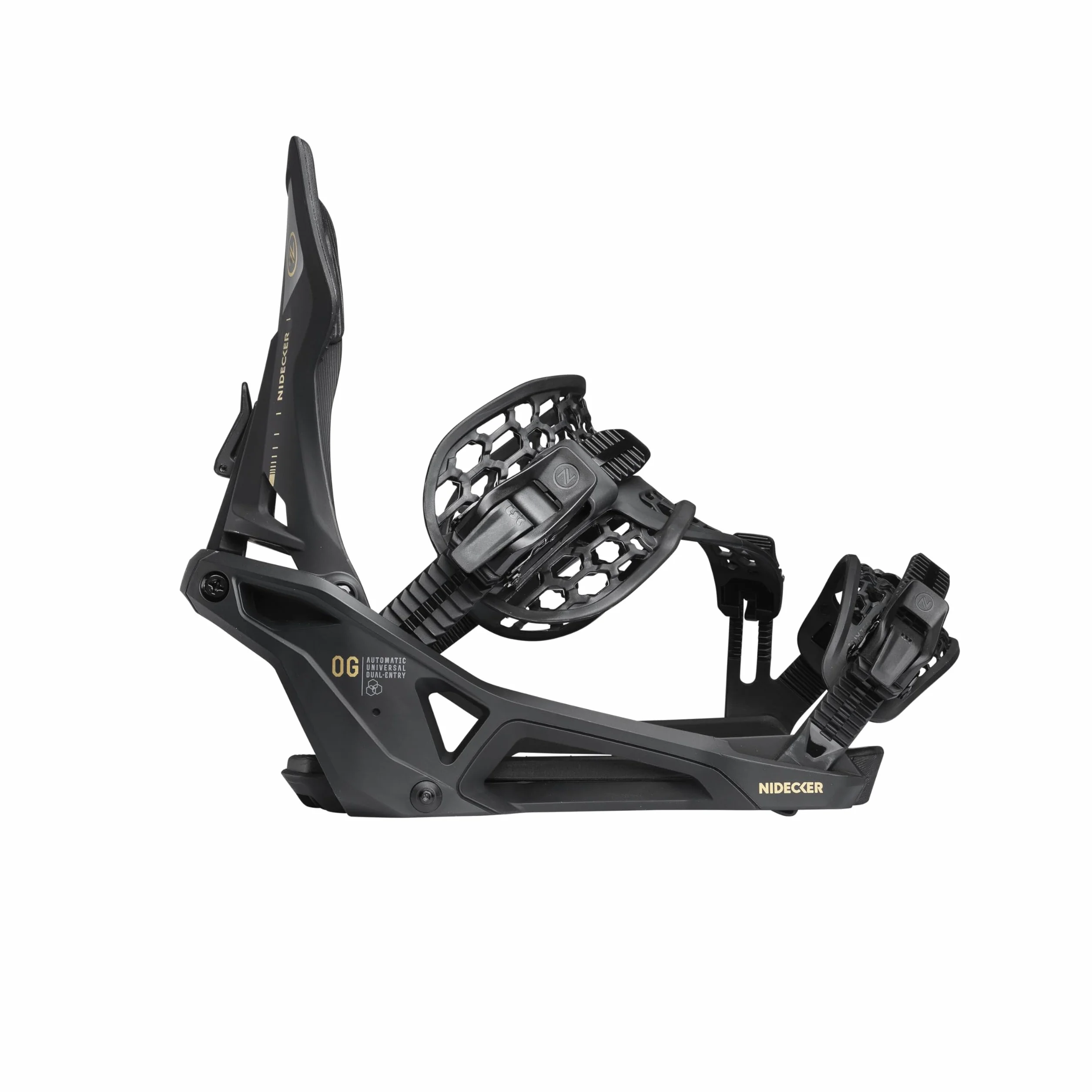 Nidecker Supermatic Snowboard Fijación Automática Universal Doble Entrada