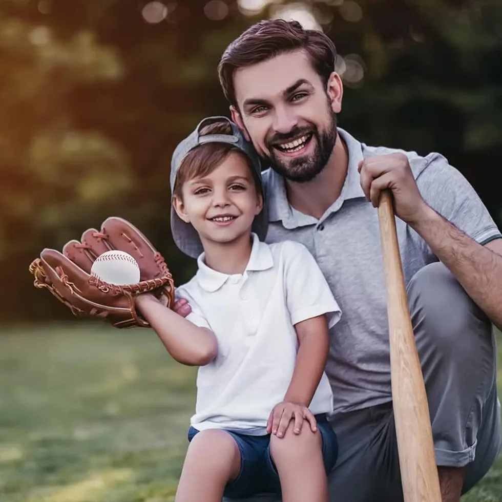 Pelotas de Béisbol Profesionales 9 Pulgadas Cosidas a Mano Dura/Blanda para Adultos y Jóvenes