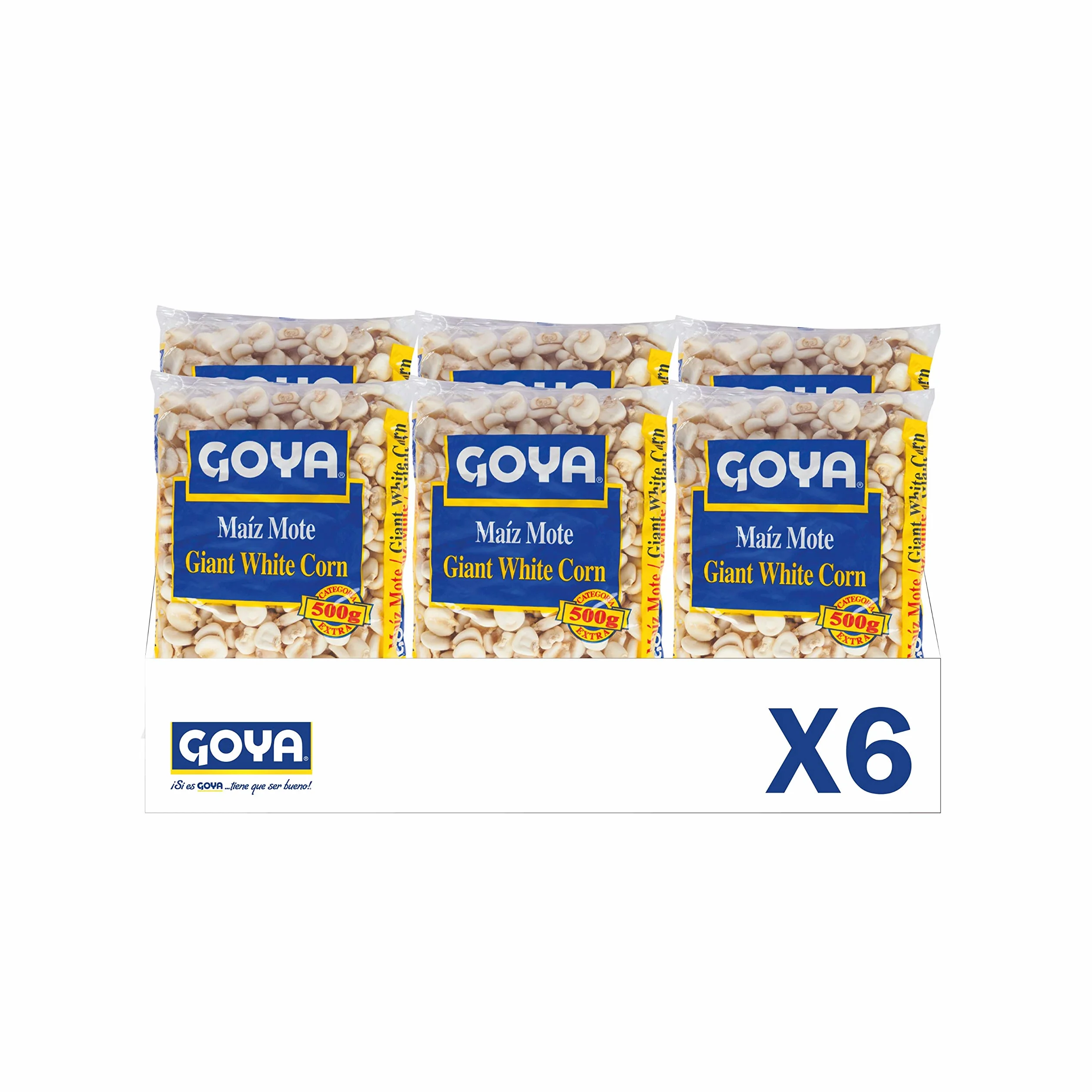 Goya Maiz Mote - 6 unidades x 500g 3000 g