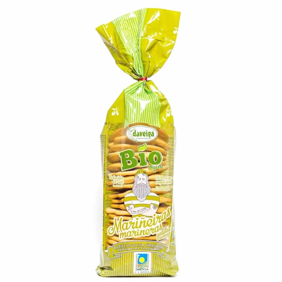 Galletas saladas Mariñeiras con aceite de oliva 200 g