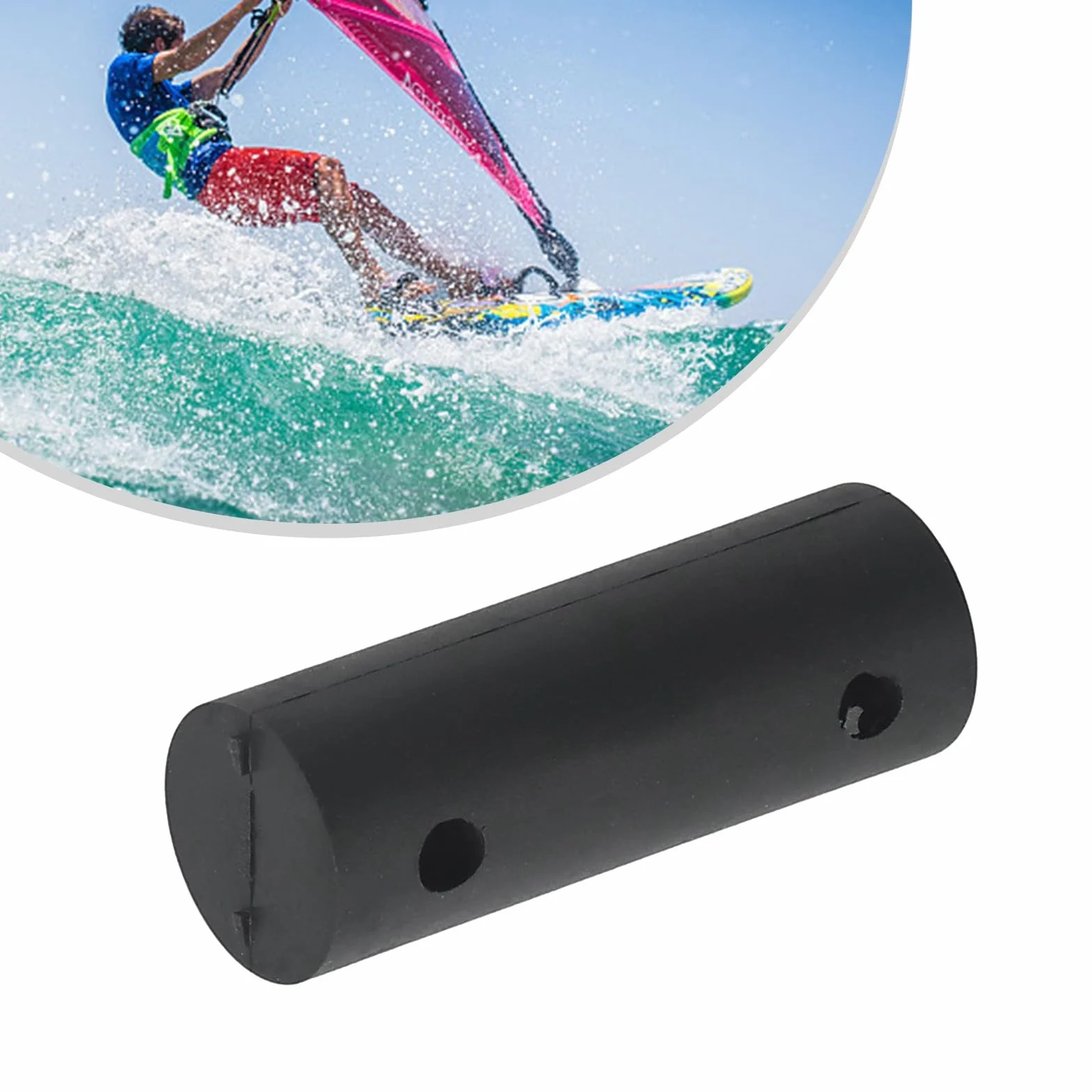 Pieza de reparación de tendón de goma para mástil de pie, accesorios de windsurf