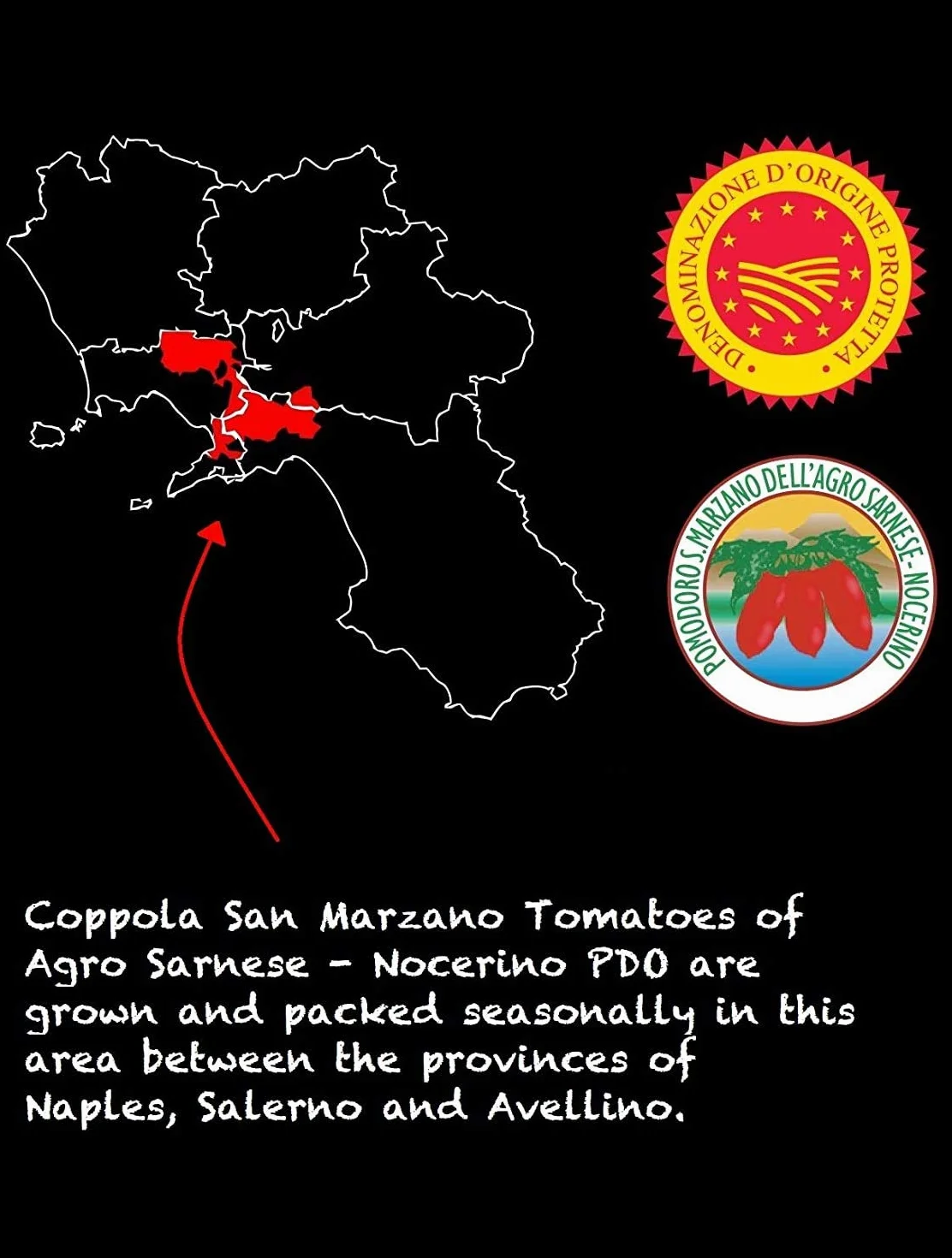 Coppola Tomates San Marzano DOP 400g (Caja de 12)