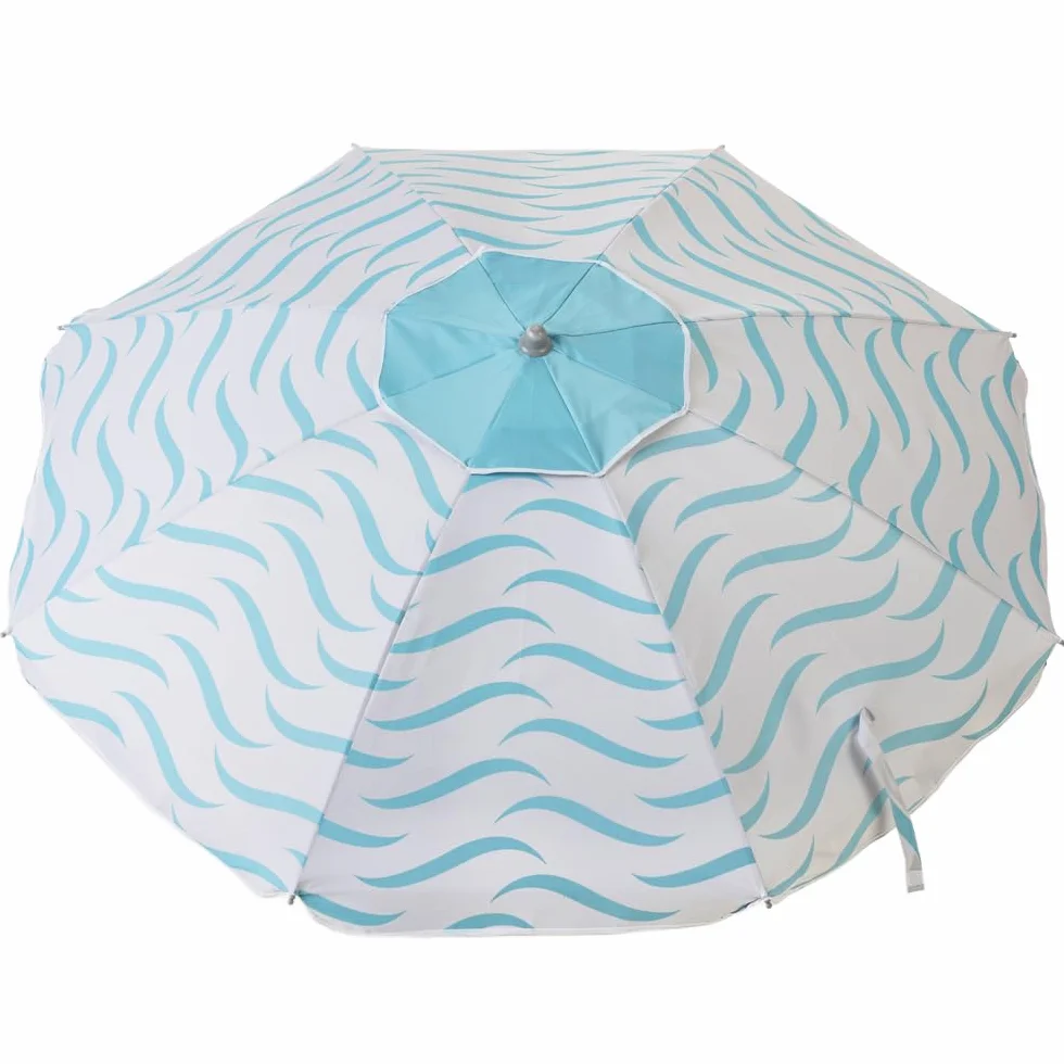 Aremar Sombrilla de Playa Antiviento Airvent Protección UV 50+ 8 Varillas Fibra de Vidrio
