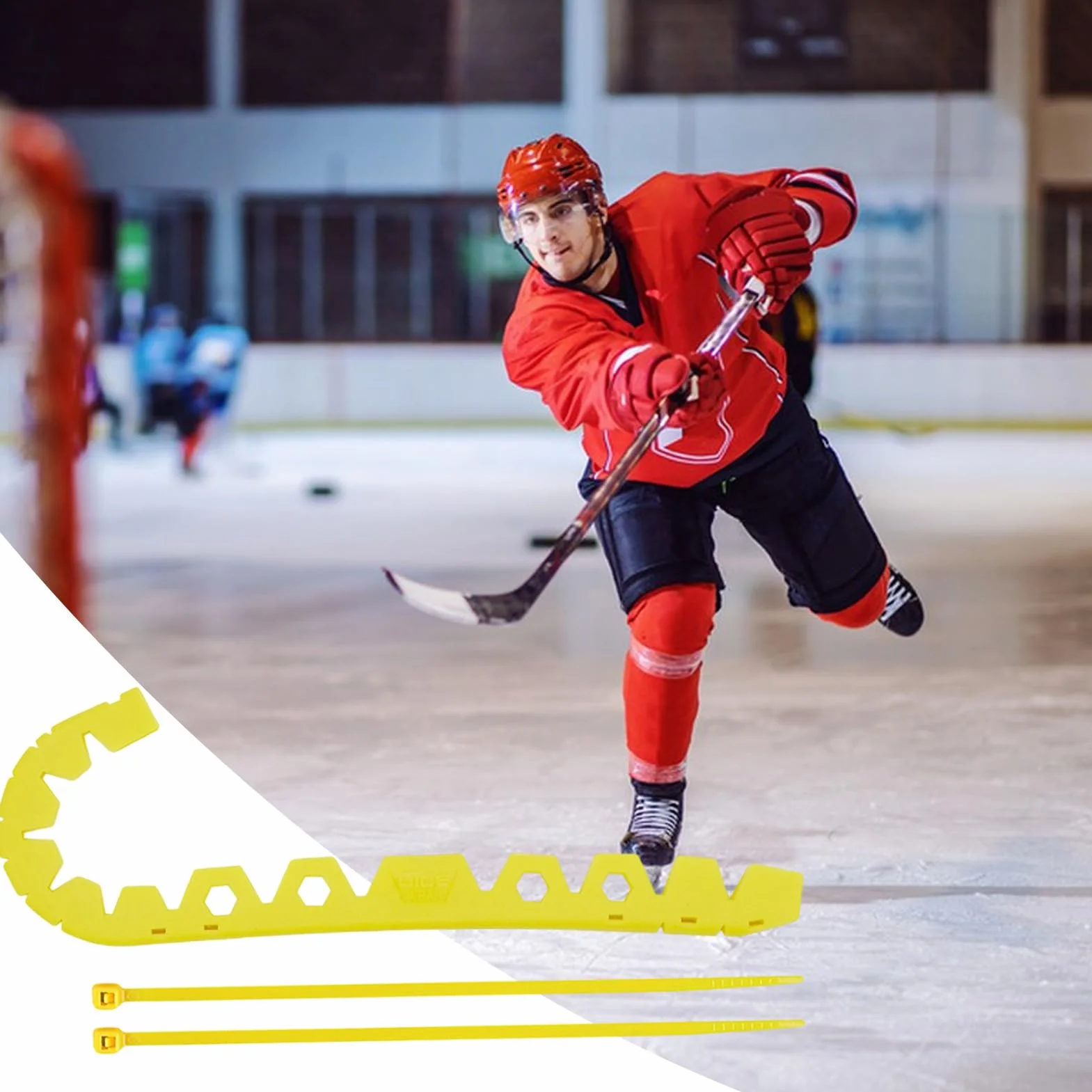 Funda Protectora para Palos De Hockey Senior - Protección Equipo Hockey Patinaje Hielo Accesorios Deportivos