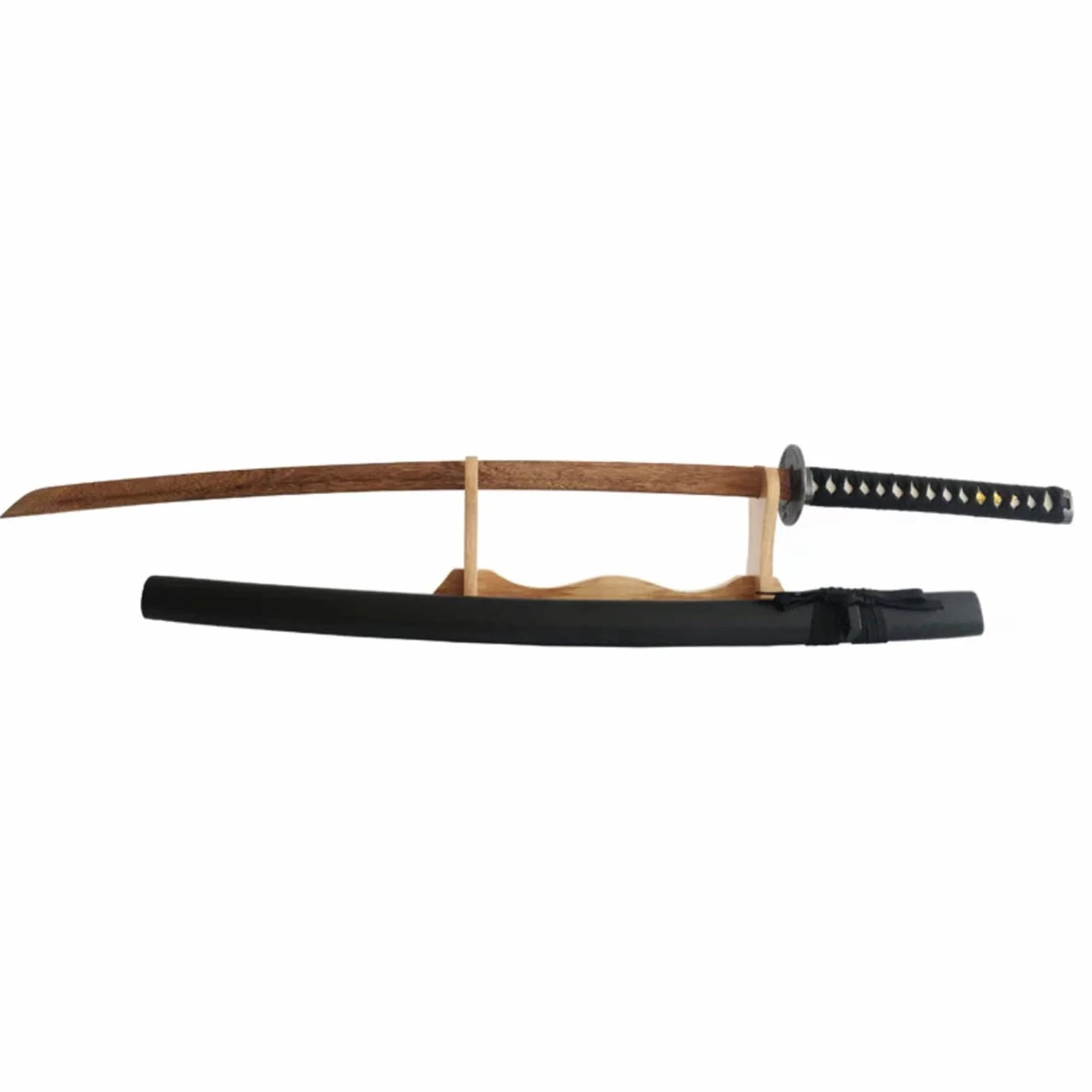 Bokken Madera 100 cm Katana Palisandro Natural Entrenamiento Kendo Cosplay Decoración
