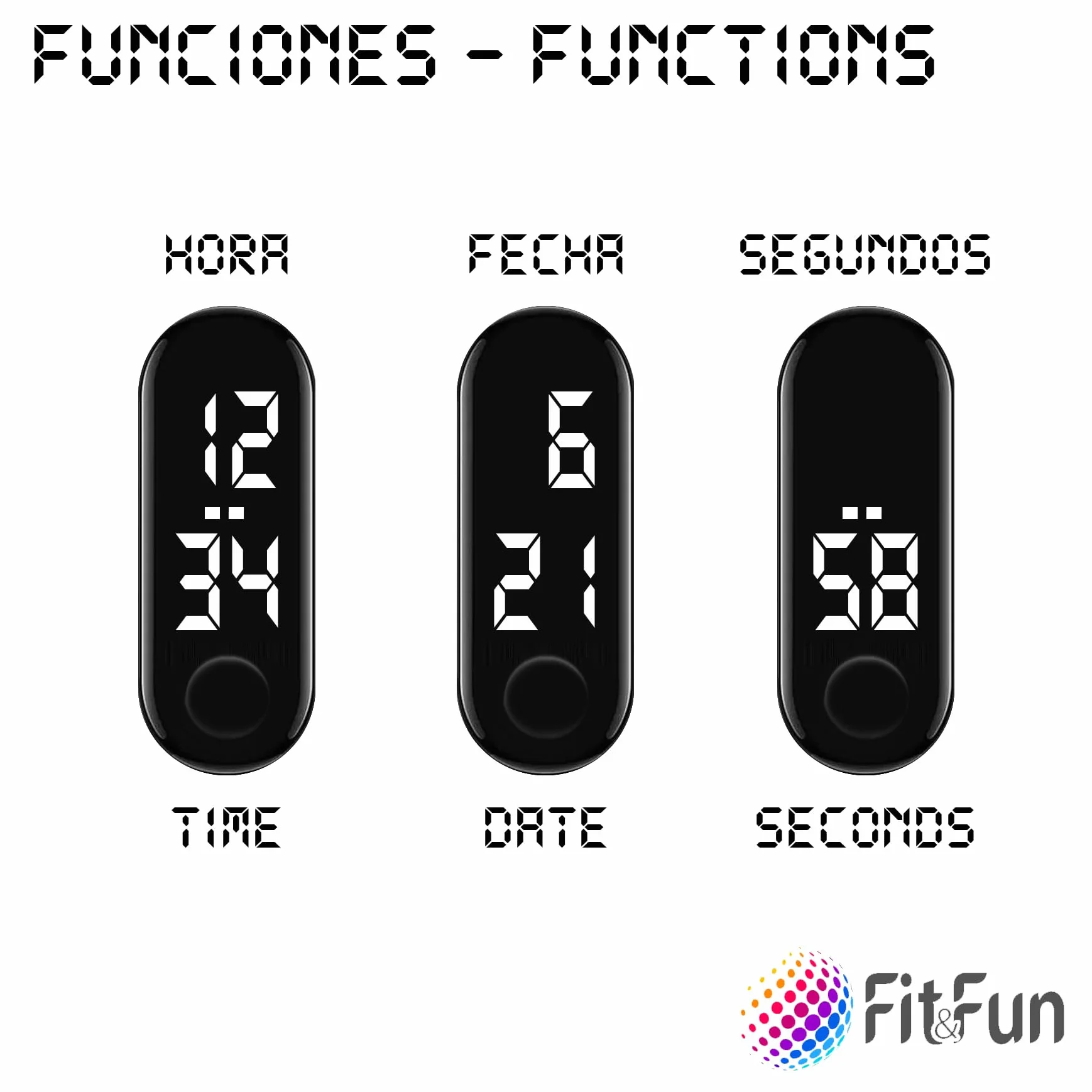 FIT & FUN Correa Oficial FC Barcelona Reloj Digital Compatible Niño Niña Hora Fecha Pilas Diseño 1ª Equipación 2025-2026