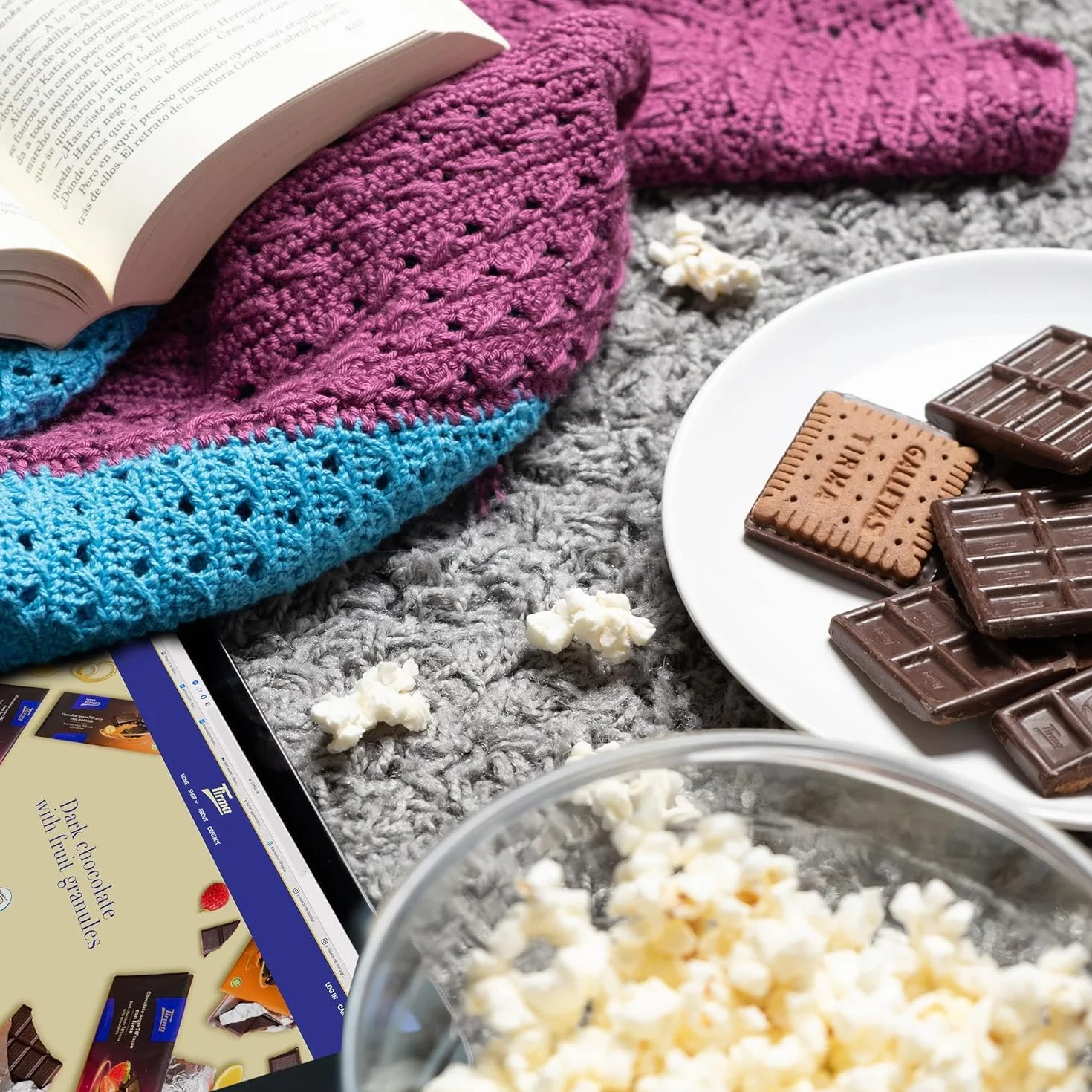 Tirma Chocobiscuit Black 160g | Galleta crujiente cubierta de chocolate negro intenso | Equilibrio perfecto entre textura y sabor | Ideal como snack o con café | Capricho irresistible.