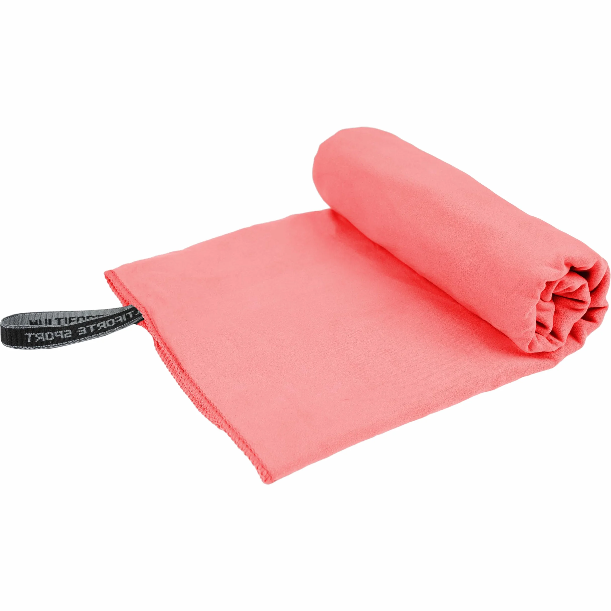 H HANSEL HOME Toalla Gimnasio Microfibra 39x55cm Rosa Absorbente Secado Rápido