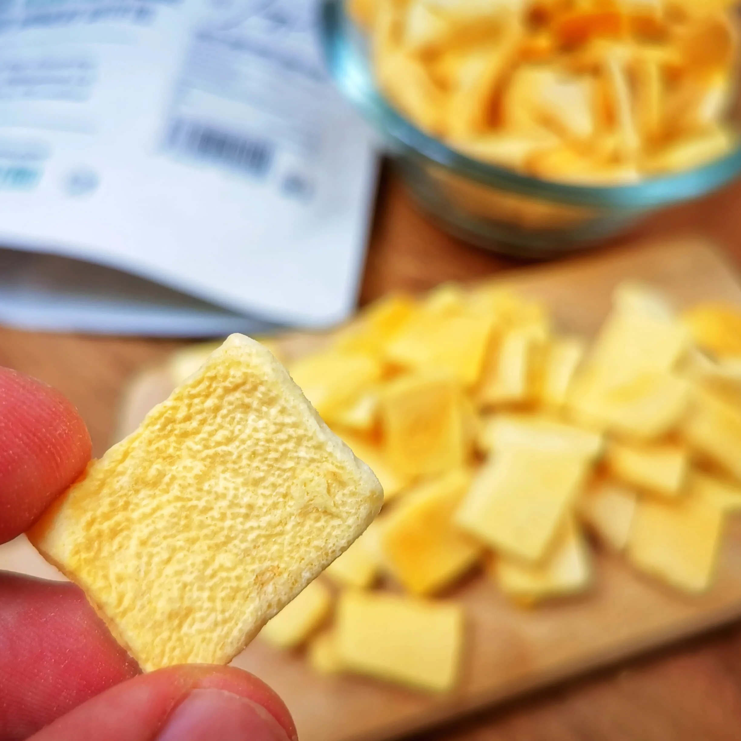 Mango Deshidratado | Liofilizado Mango Fruta Raw Natural Freeze Dried Fruit | Fruta Deshidratada Sin Azucar | Gefriergetrocknete Mango Fruta Liofilizada | Pure Dried Mango Snack ZingyZoo (100g)
