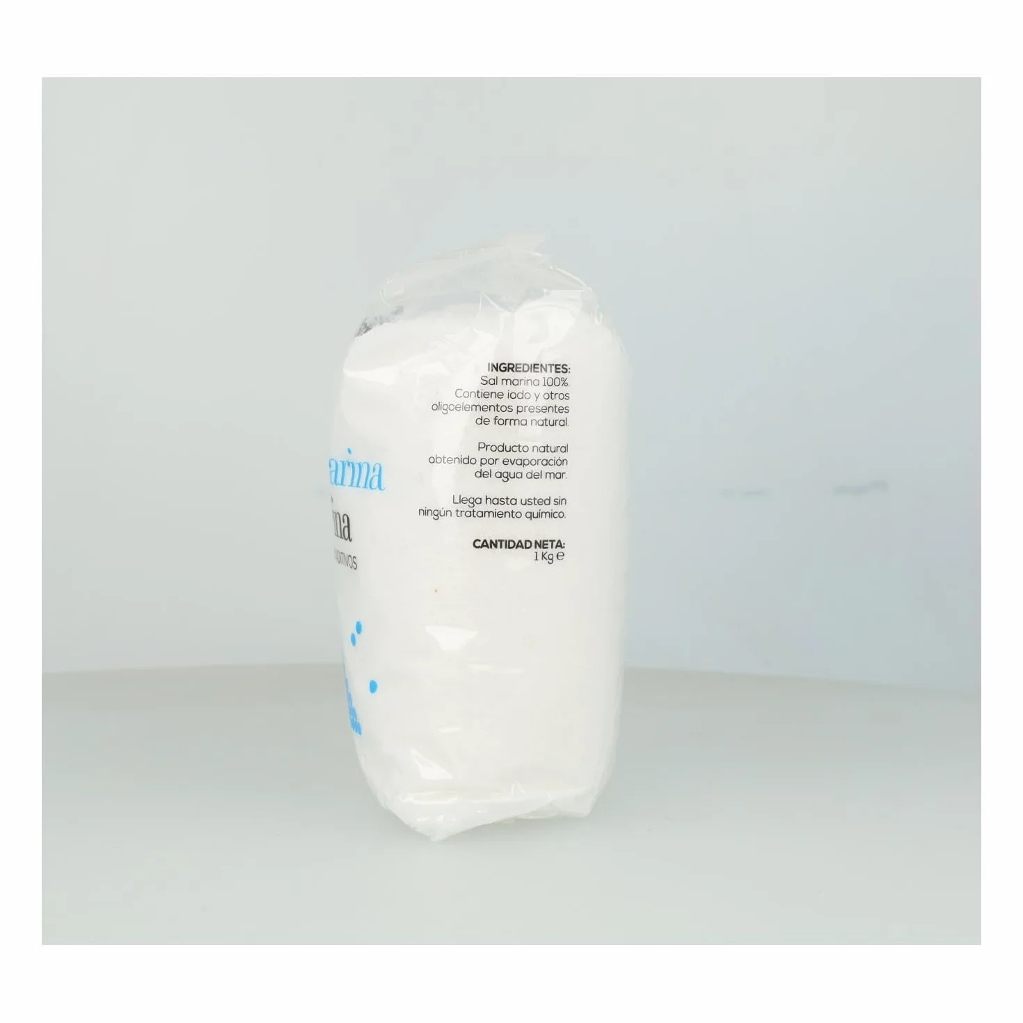 sal marina fina sin refinar soria natural 1 kg.