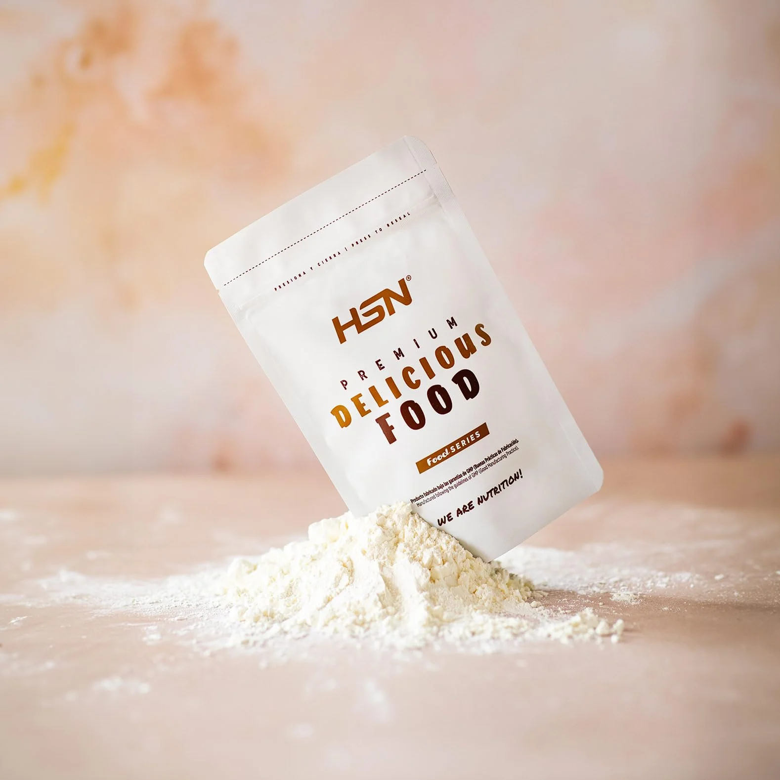 HSN Kéfir en Polvo | Sabor Natural 500g = 50 Servicios | 100% Natural Kéfir de Leche de Vaca Origen Unión Europea | Bajo en Grasa Sin Azúcares añadidos | No-GMO, Vegetariano, Sin Gluten