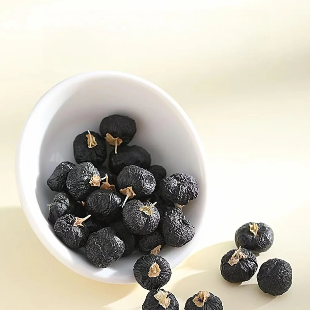 Goji Negro Premium | 250g / 8,82oz | Sin Azufre | Sin Aditivos, Natural | Ideal Para Regalos Y Bienestar Diario