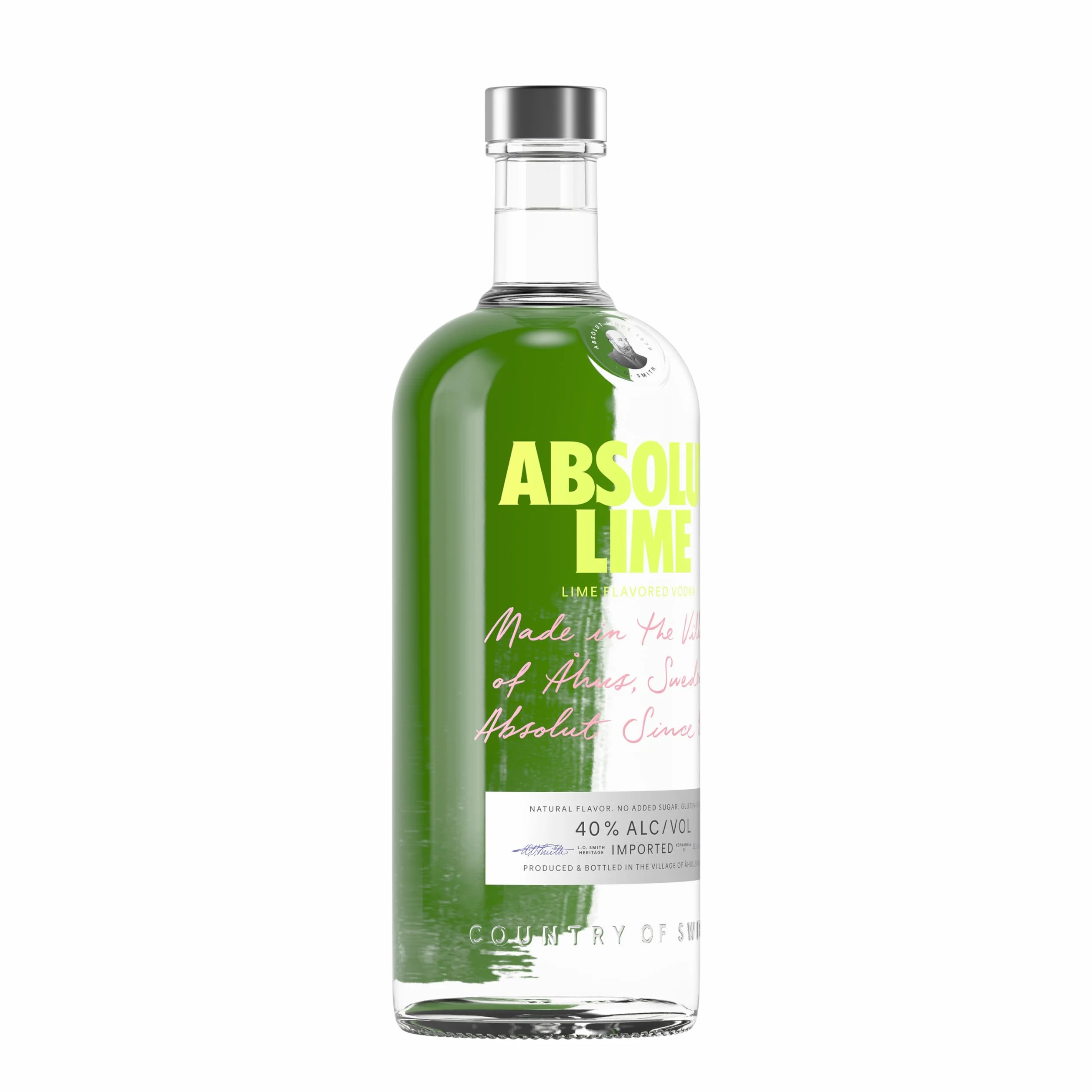Absolut Lime Vodka - 1 L