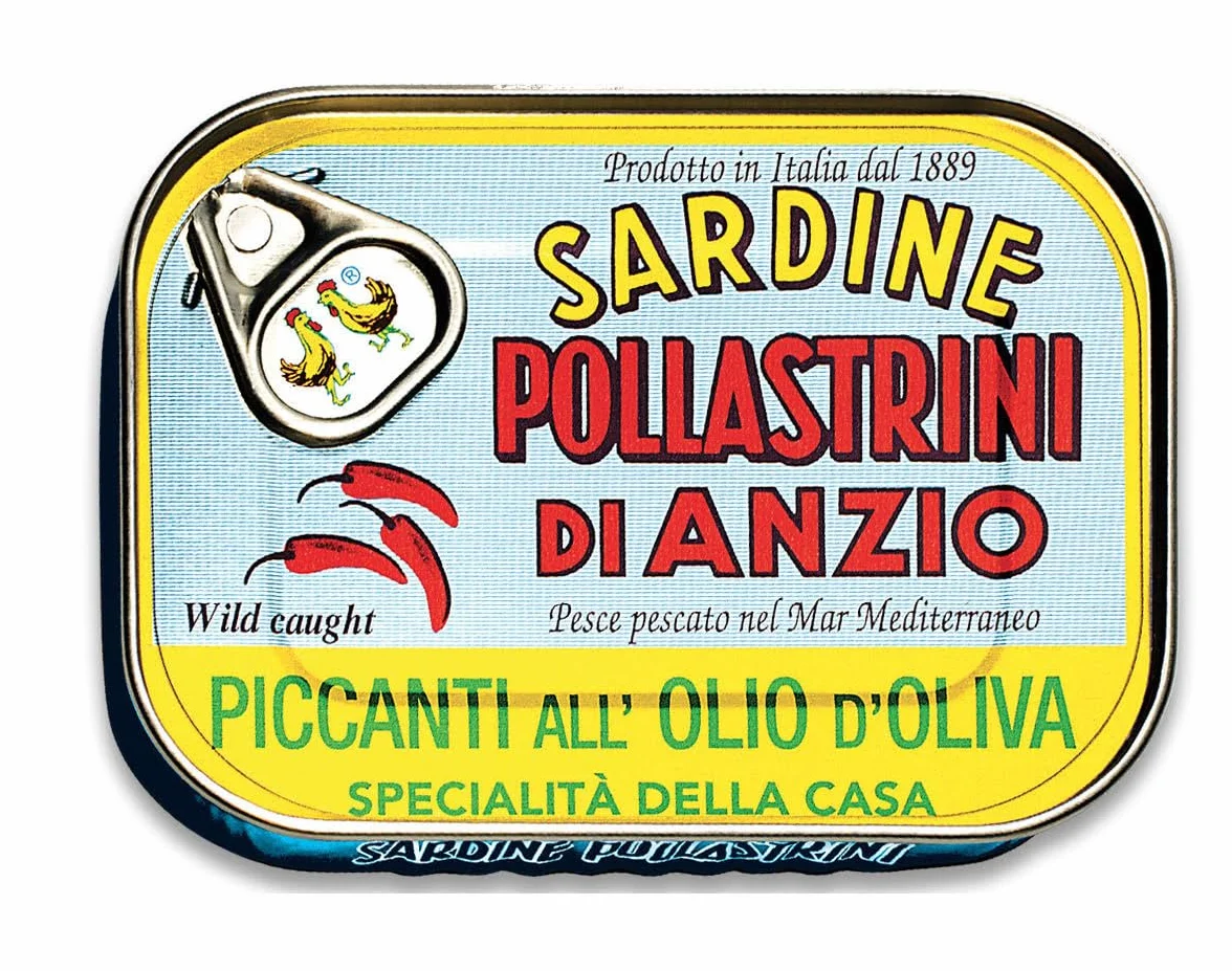 SARDINAS PICANTES CON ACEITE DE OLIVA 100 GR