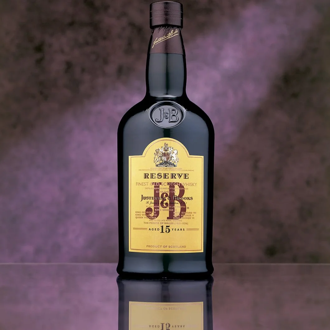 J&B Reserve Aged 15 Years, whisky escocés blended, 700 ml