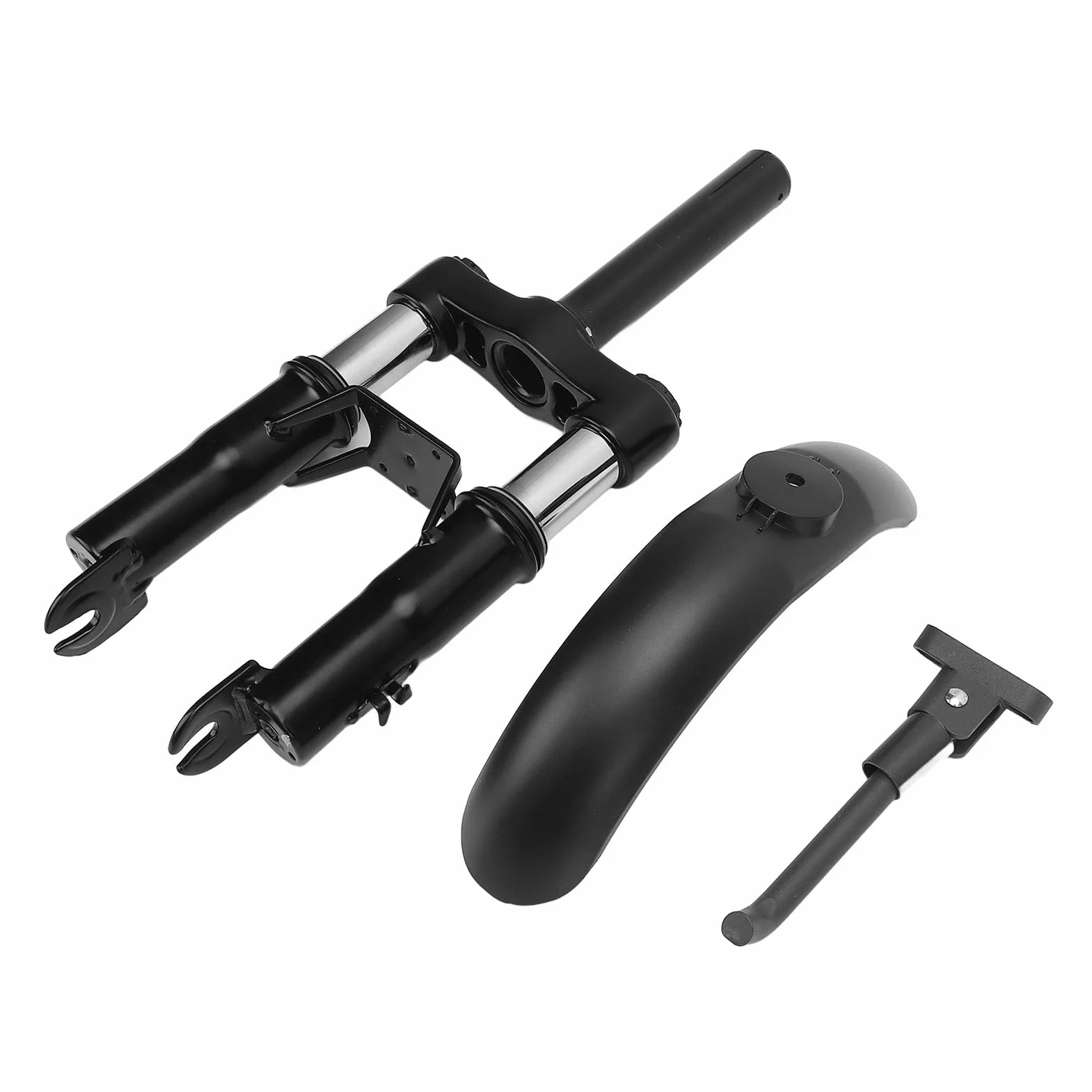 Kit de Suspensión Delantera para Xiaomi M365/M365 Pro/M365 Pro 2/1S, Amortiguador con Soporte para Pies y Protector de Barro