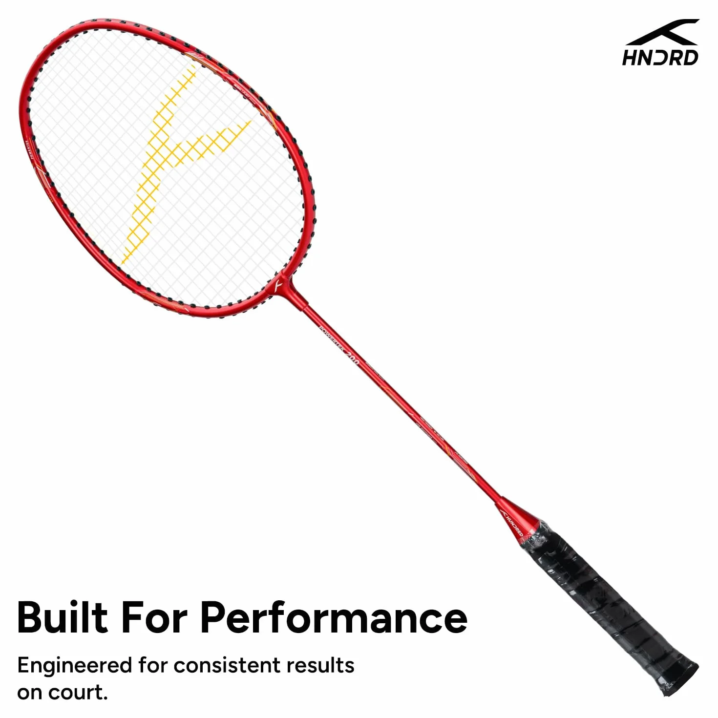 HUNDRED Powertek 200 Badminton Racket Unisex Adulto