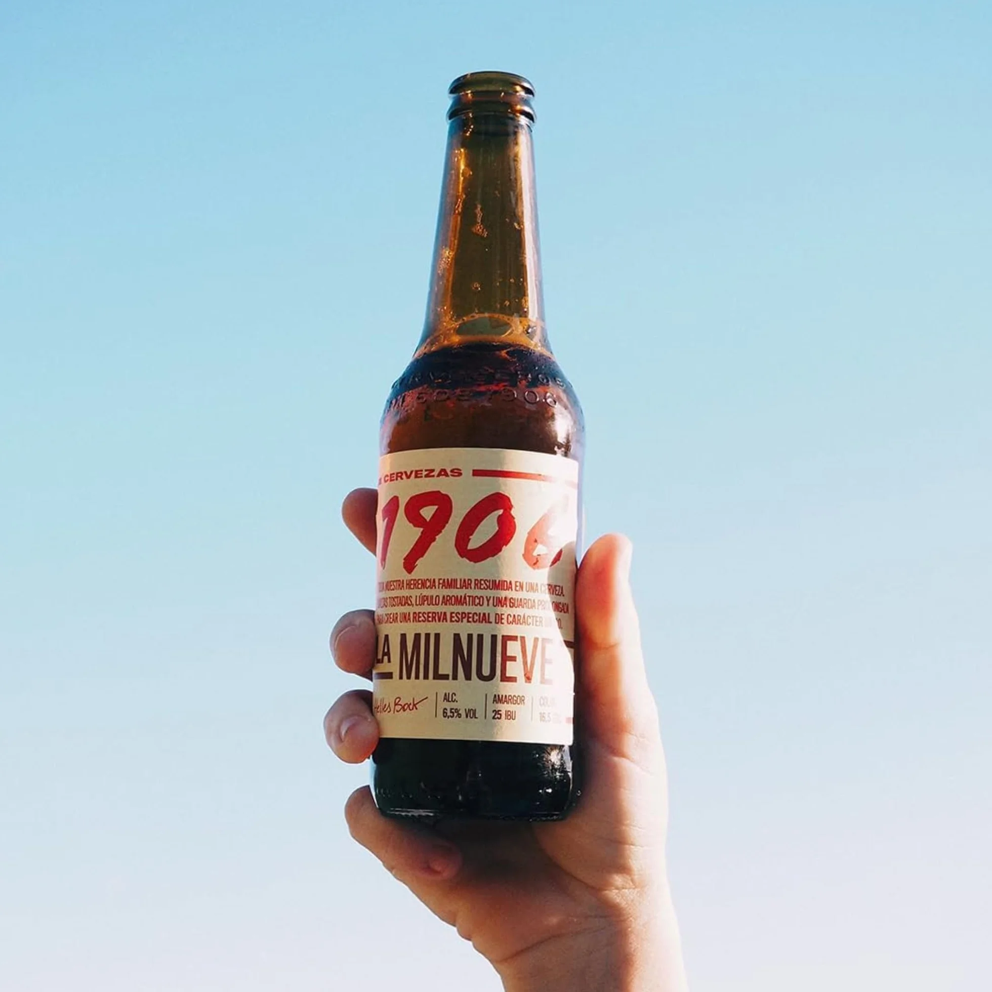1906 Reserva Especial - Cerveza Lager Extra, Pack de 24 Botellas x 33 cl, Sabor Amargo y Aroma Tostado, Galardonada Internacionalmente, 6,5% Volumen de Alcohol