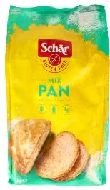 Mix Pan, Harina para Pan sin Gluten, 1 kg. Pack de 2