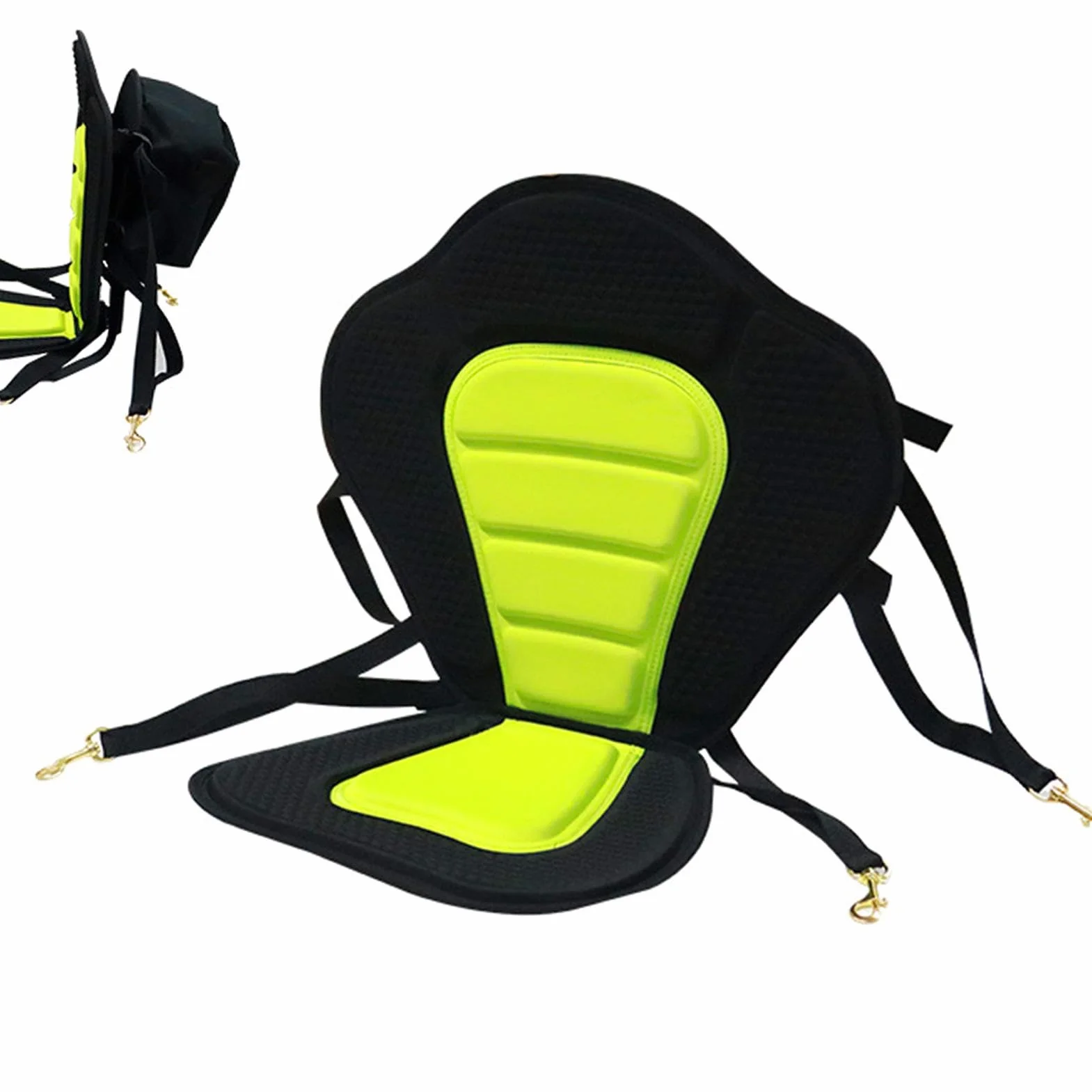 Asiento de Kayak Portátil con Cojín de EVA para Piragüismo, Rafting y Deportes Acuáticos