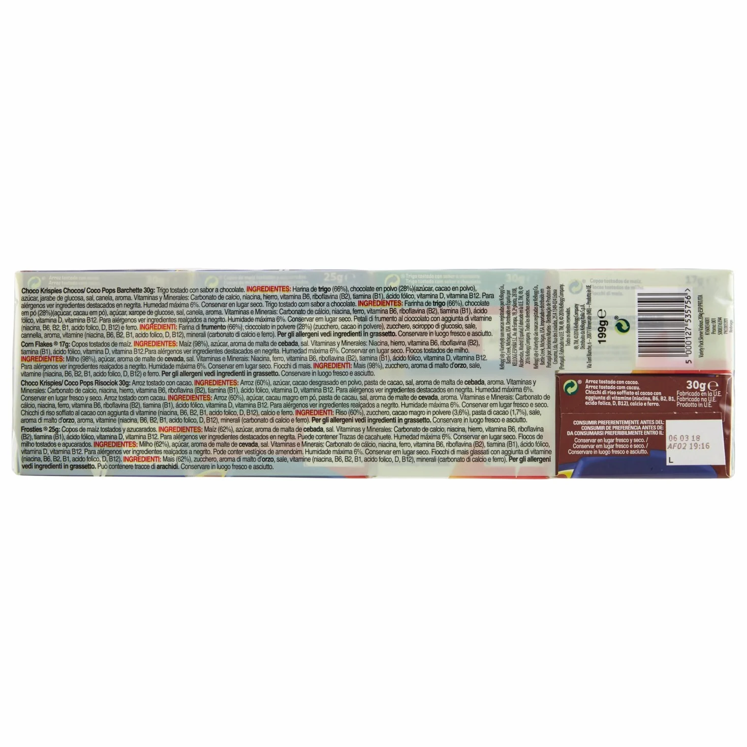 Kellogg's Variety Cereales Variados Pack 8 x 25g