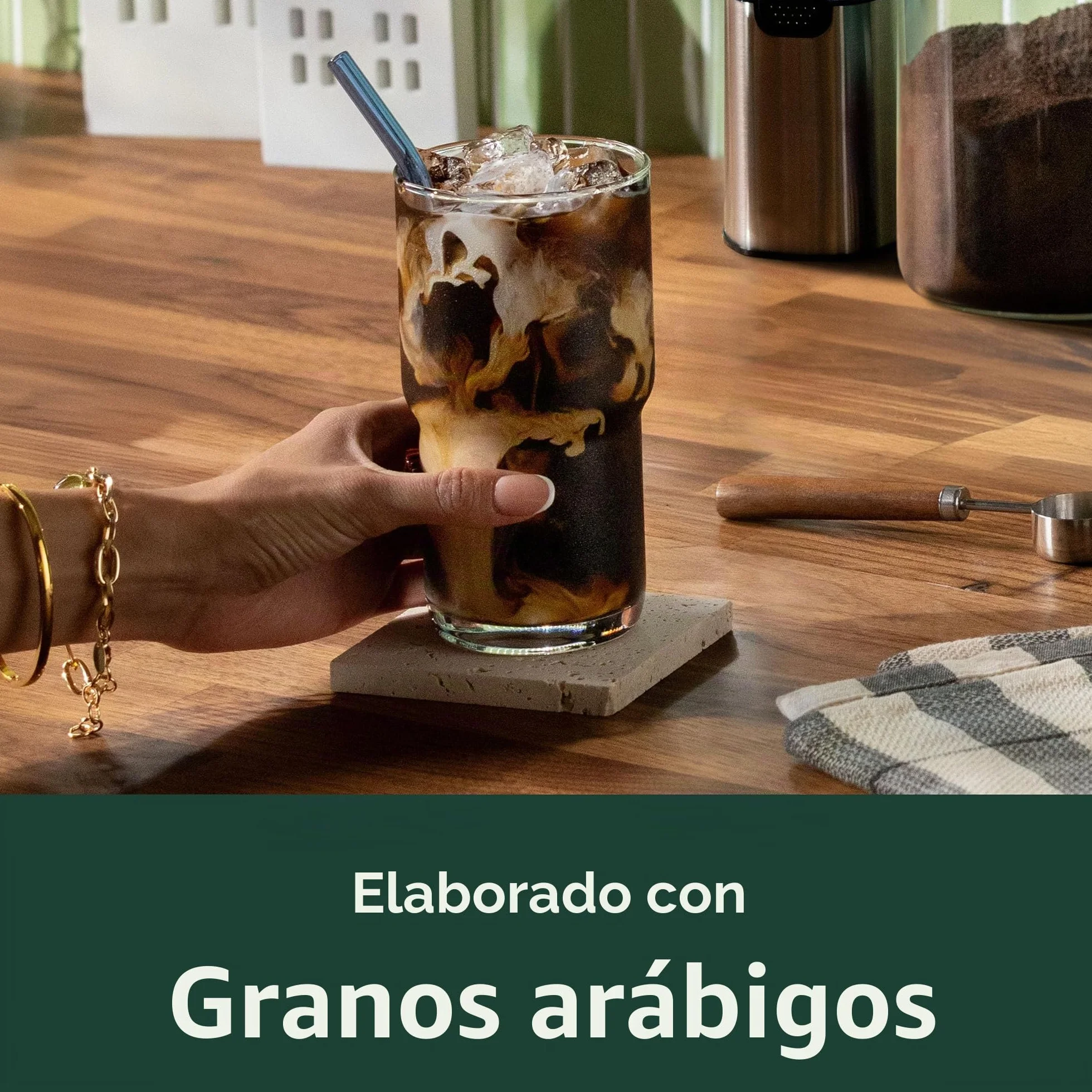 Starbucks Cold Brew Concentrado de Café, Café Helado con Sabor a Caramelo Dolce, 946 ml