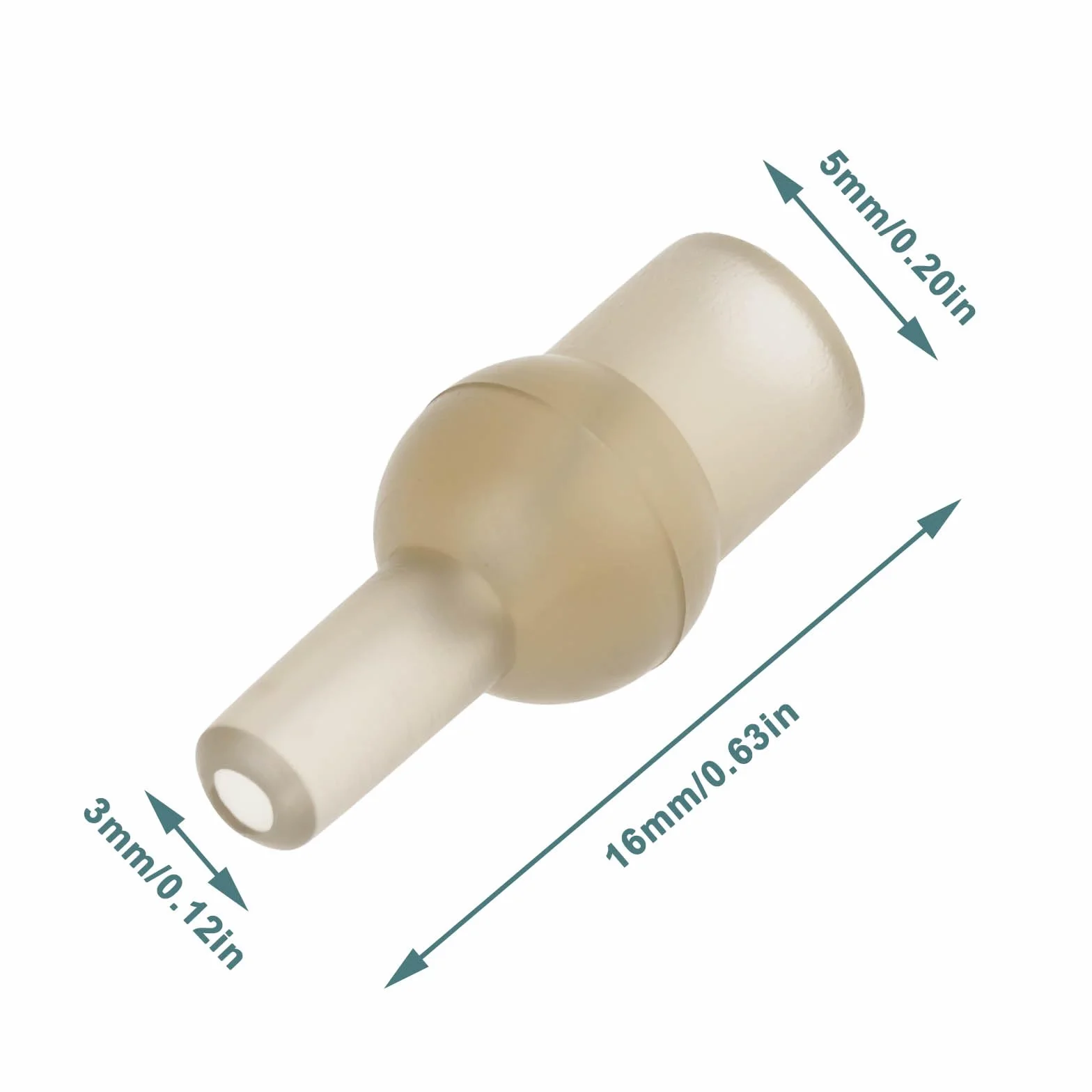 Goma Cuentas de Tope de Tulipán 16 mm para Pesca de Carpas Compatibles con Aparejos