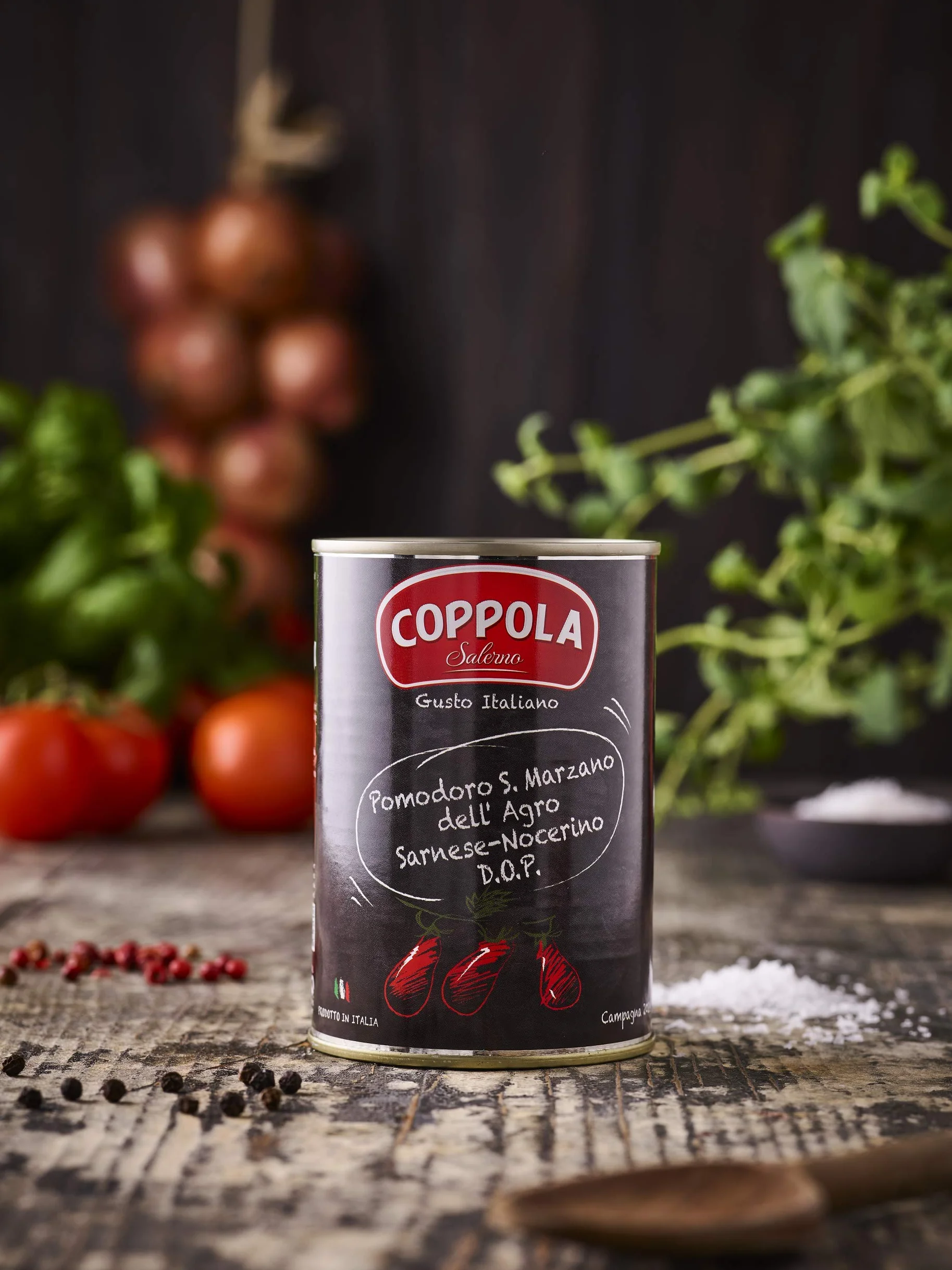 Coppola Tomates San Marzano DOP 400g (Caja de 12)