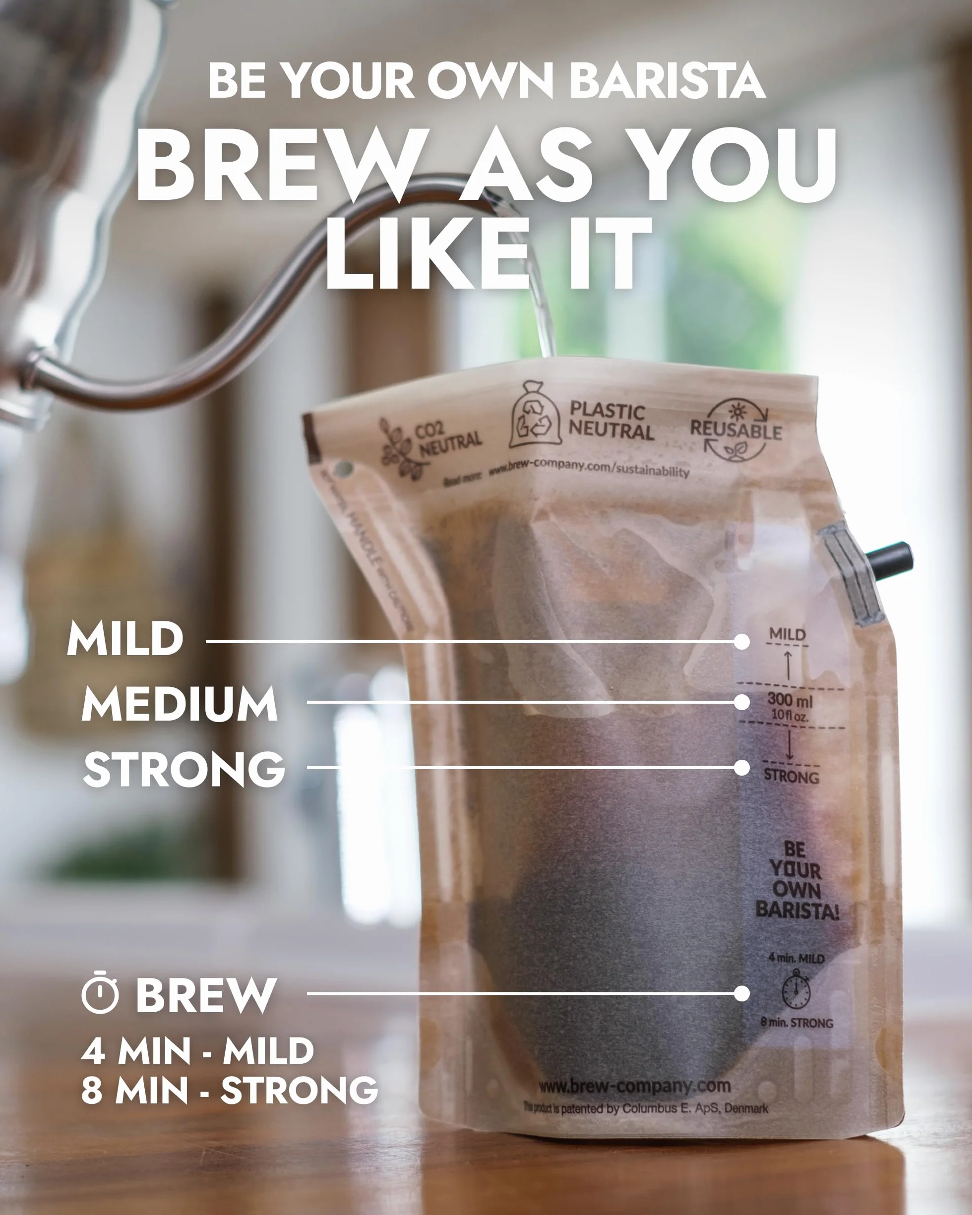 Set de regalo de café para exteriores, 10 mejores especialidades de una sola propiedad y cafés orgánicos de todo el mundo | Brew & Genießen Sie Jederzeit & überall | Kaffeelliebhaber Geschenkidee für