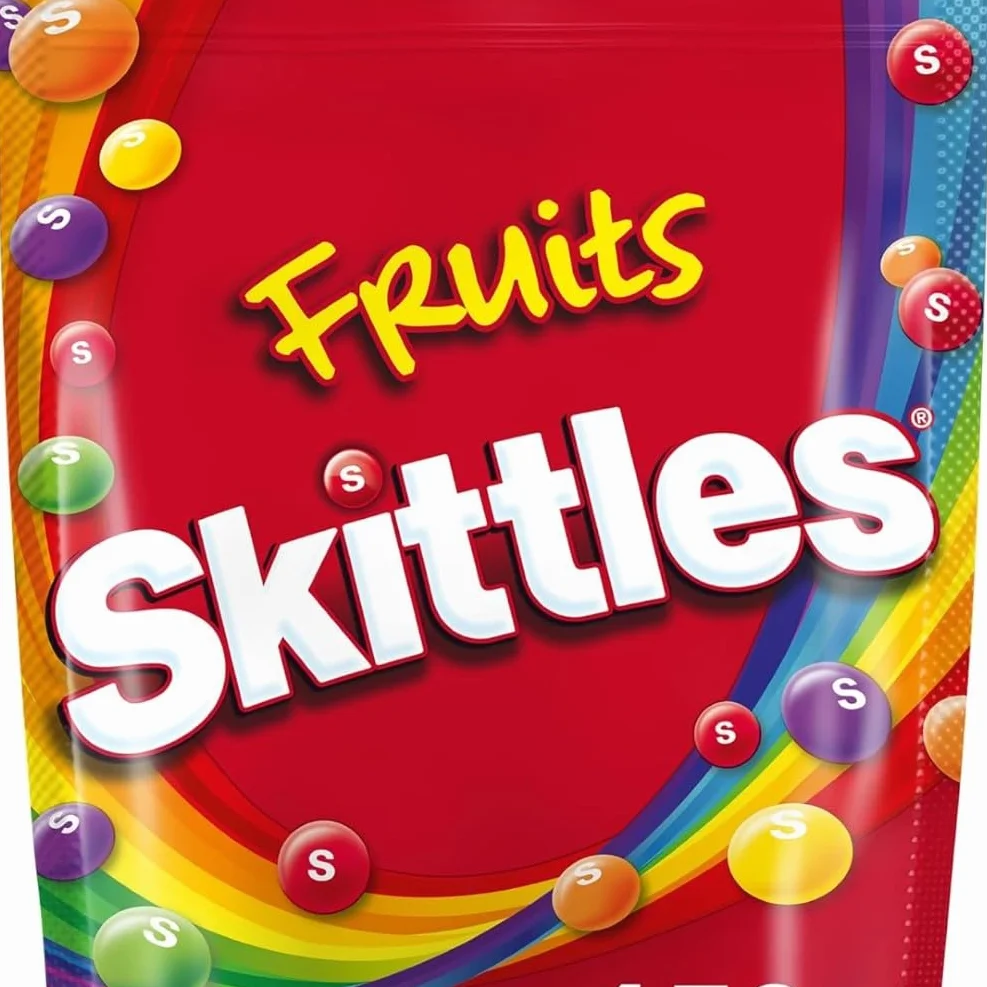 Skittles Caramelos Masticables Bolitas Sabores Afrutados 15 x 152g