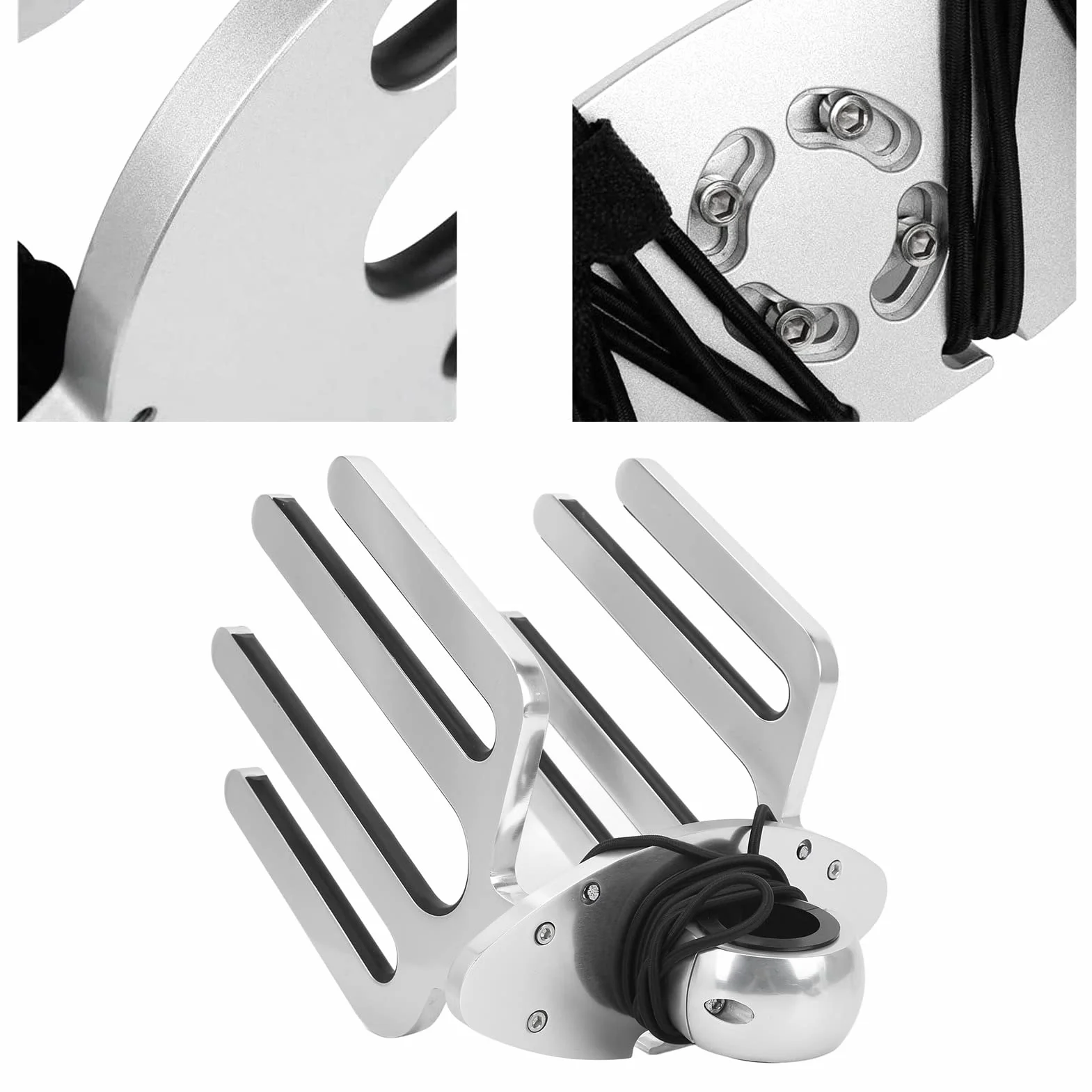 Sunicon Rack de torre de Wakeboard 6061 Aluminio Soporte rodilla 48-60 mm Tubo