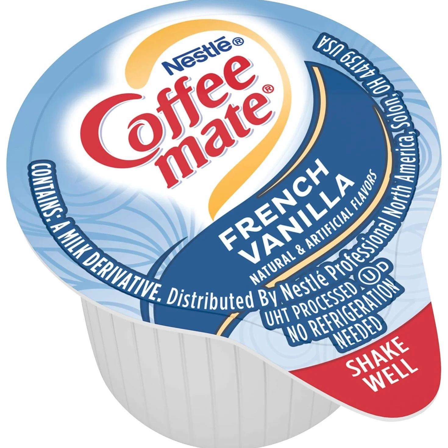 Nestle Coffee Mate Crema líquida para café vainilla francesa caja 50 unidades paquete 2
