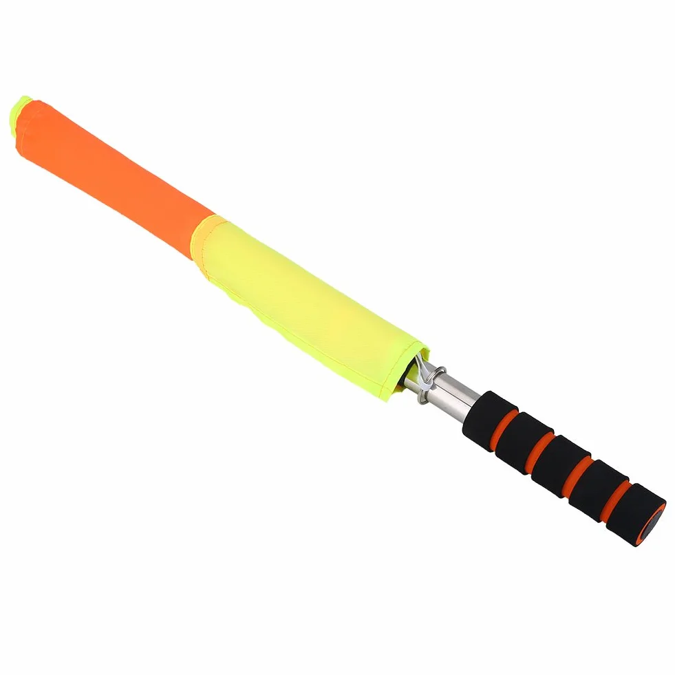 Banderas de árbitro de fútbol 2PCS con bolsa de almacenamiento para deportes