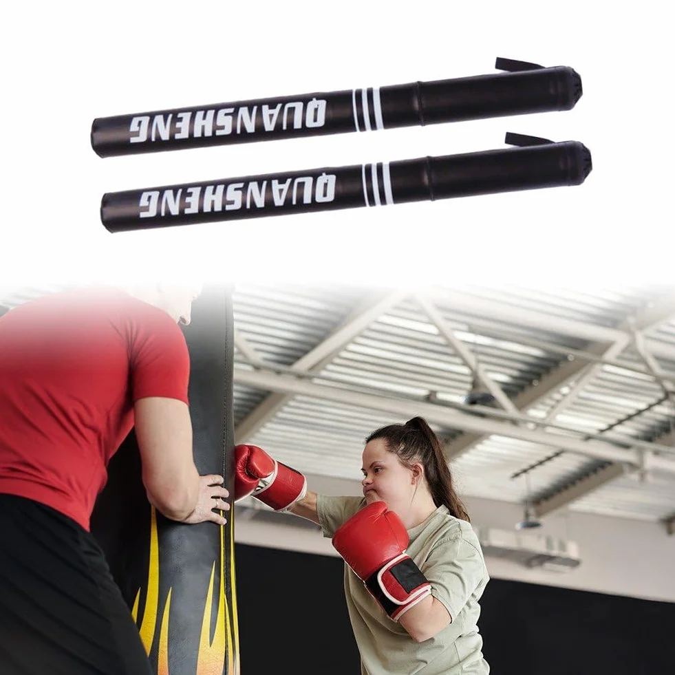 Palos de Entrenamiento de Boxeo Taekwondo, Palos de Práctica de Patadas de Cuero, Equipo de Kickboxing