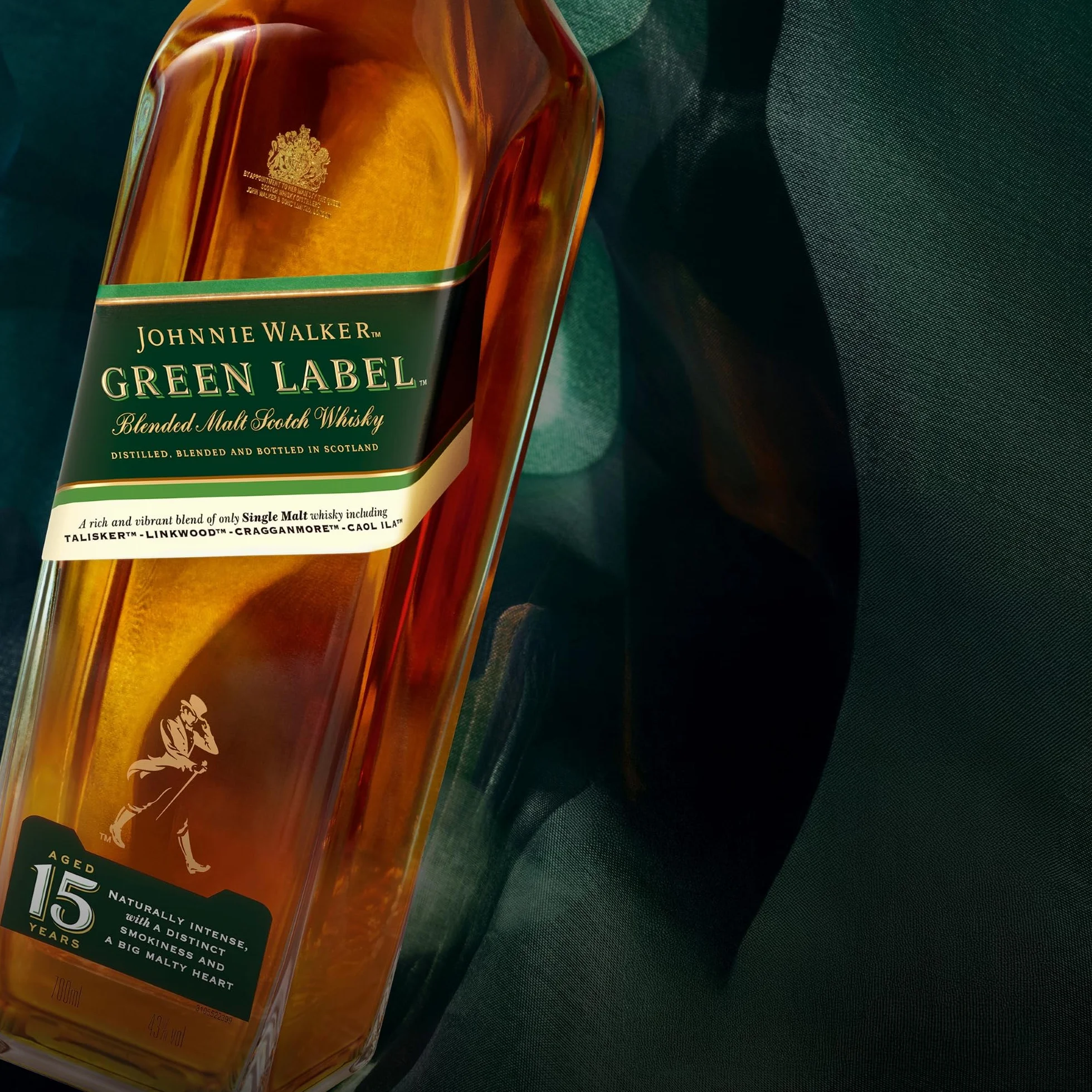 Johnnie Walker Green Label Whisky Escocés Blended 700 ml
