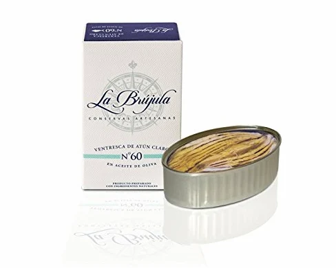 Conservas La Brújula - Ventresca de Atún claro - Pack 6 latas
