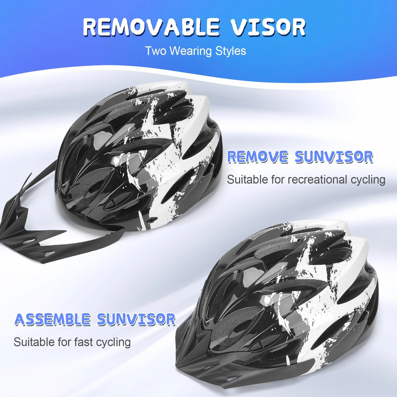 Casco de bicicleta para niños ajustable 50-58 cm