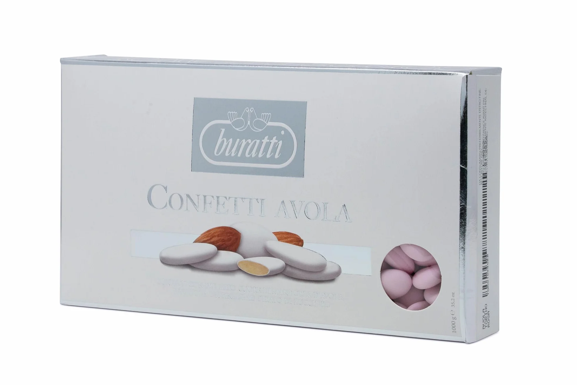 Buratti Confetti Avola Almendras Rosa 1000 g