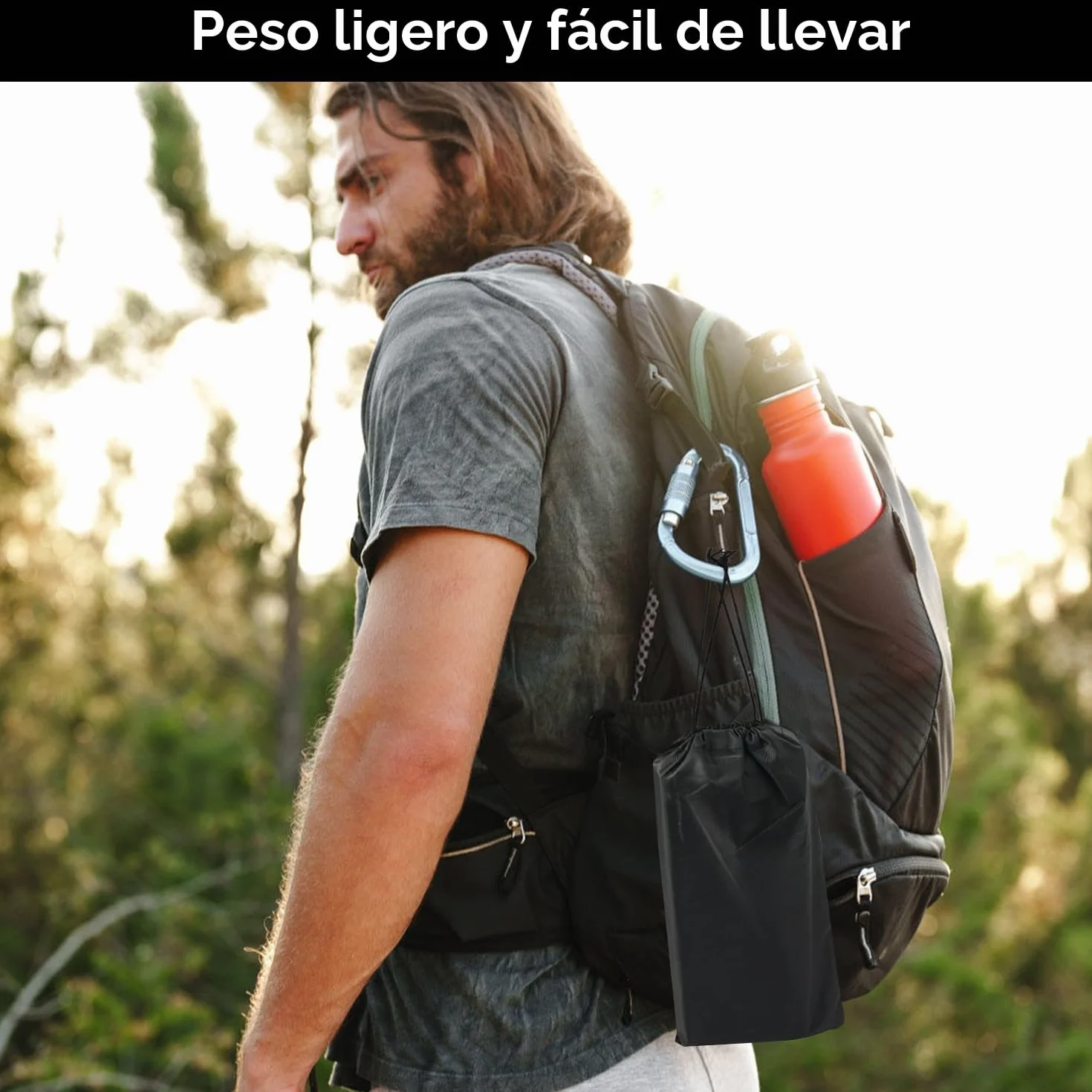 Parabrisas Plegable de Aluminio para Camping, Protectora Paravientos Portátil