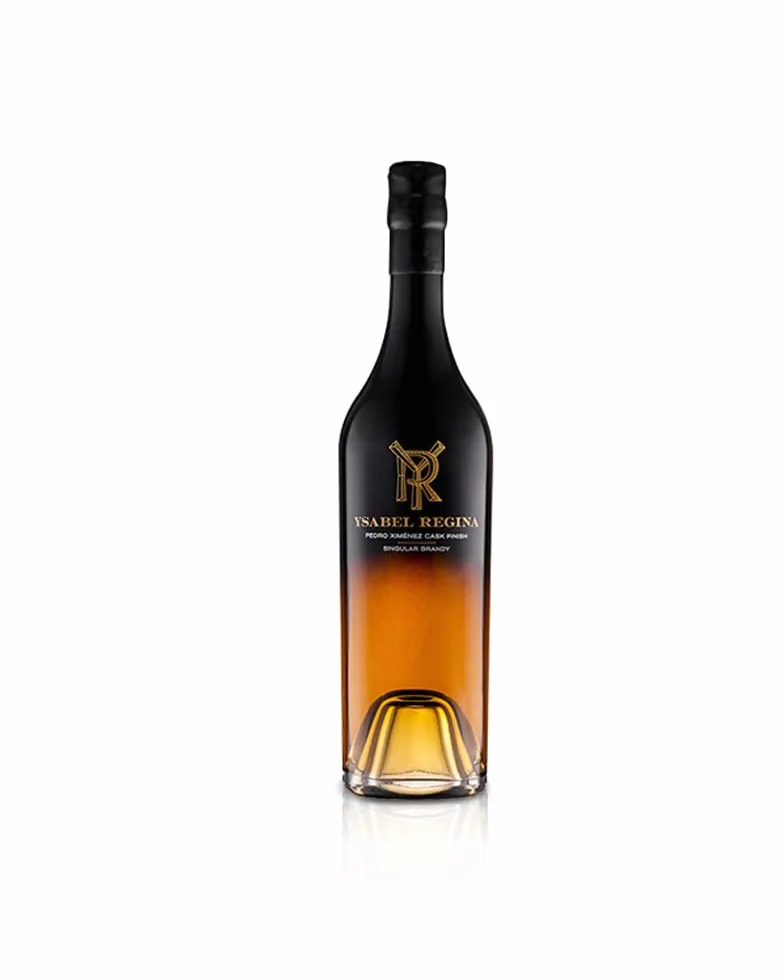 Ysabel Regina Brandy | Solera Gran Reserva de 700 ML| Brandy de Jerez 42º | Mezclado con Cognac francés y envejecido con Pedro Ximénez | A Singular Brandy