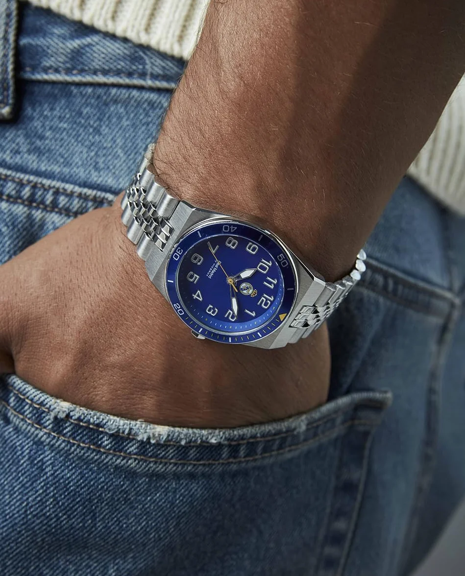 Viceroy Reloj Oficial Real Madrid Mujer 37 mm Esfera Azul Resistente Agua 10 ATM Cuarzo