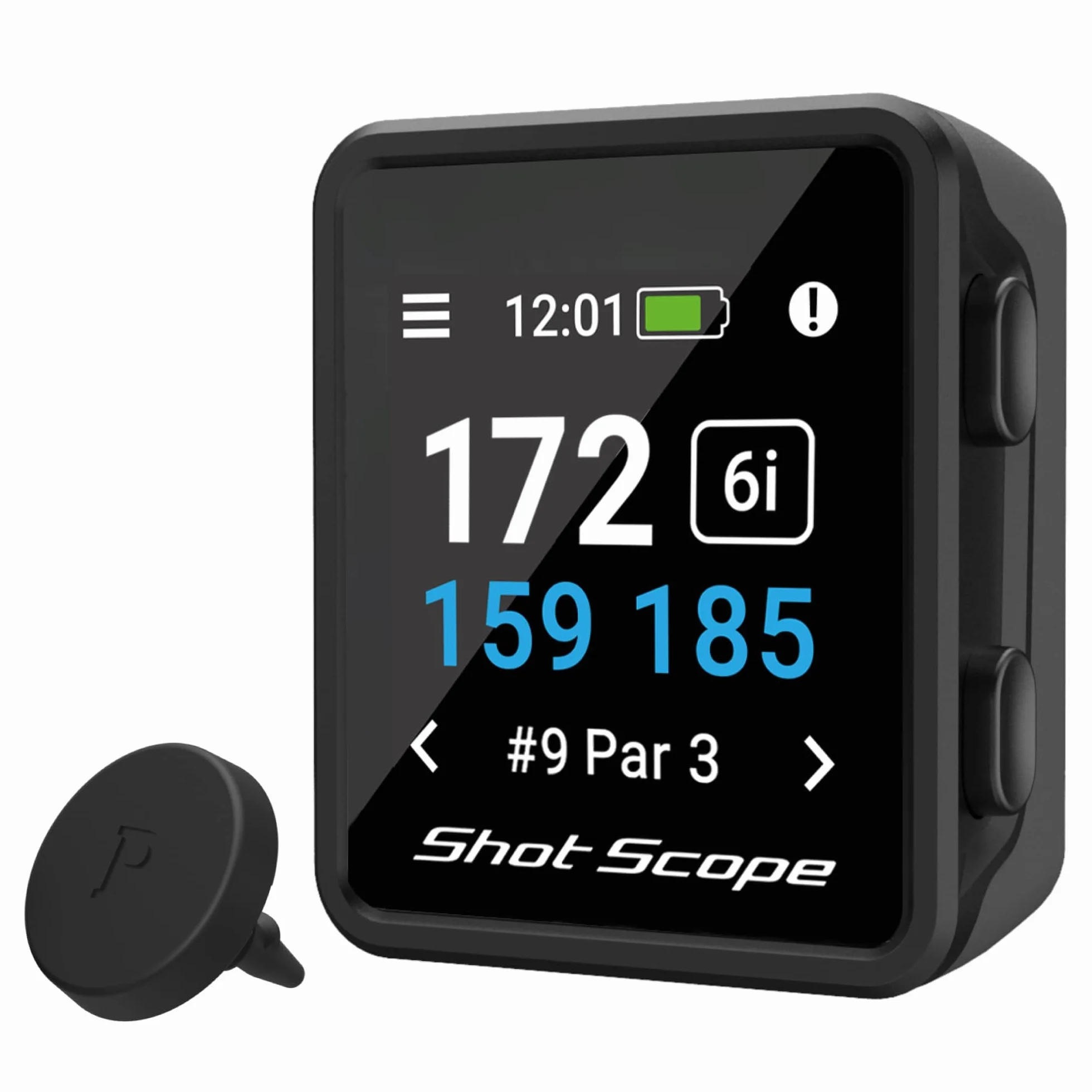 Shot Scope H4 GPS de Mano Seguimiento de Tiros Distancias Peligro Green F/M/B 36000 Recorridos Precargados 100 Estadísticas Golpes Ganados