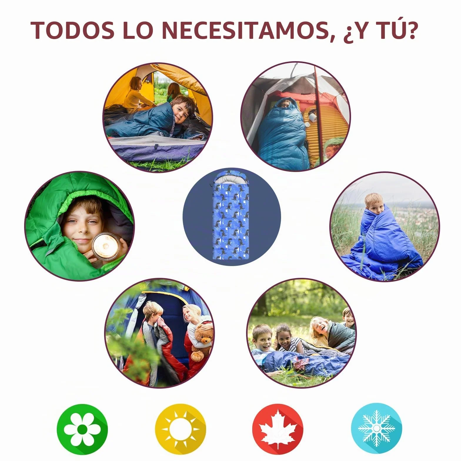 Sacos de dormir para niños, sacos de dormir de camping con bolsa de transporte, saco de dormir compacto para senderismo, mochileros, 3 estaciones, clima cálido y fresco, ligero, impermeable, viajes al