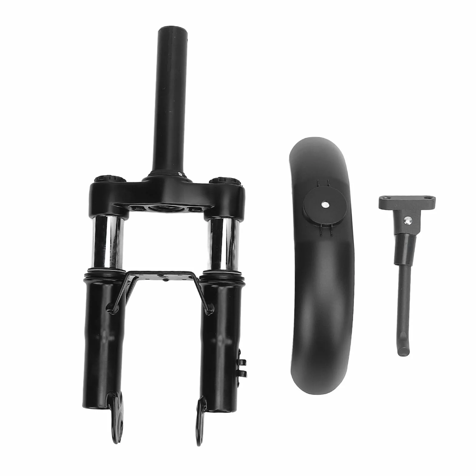 Kit de Suspensión Delantera para Xiaomi M365/M365 Pro/M365 Pro 2/1S, Amortiguador con Soporte para Pies y Protector de Barro